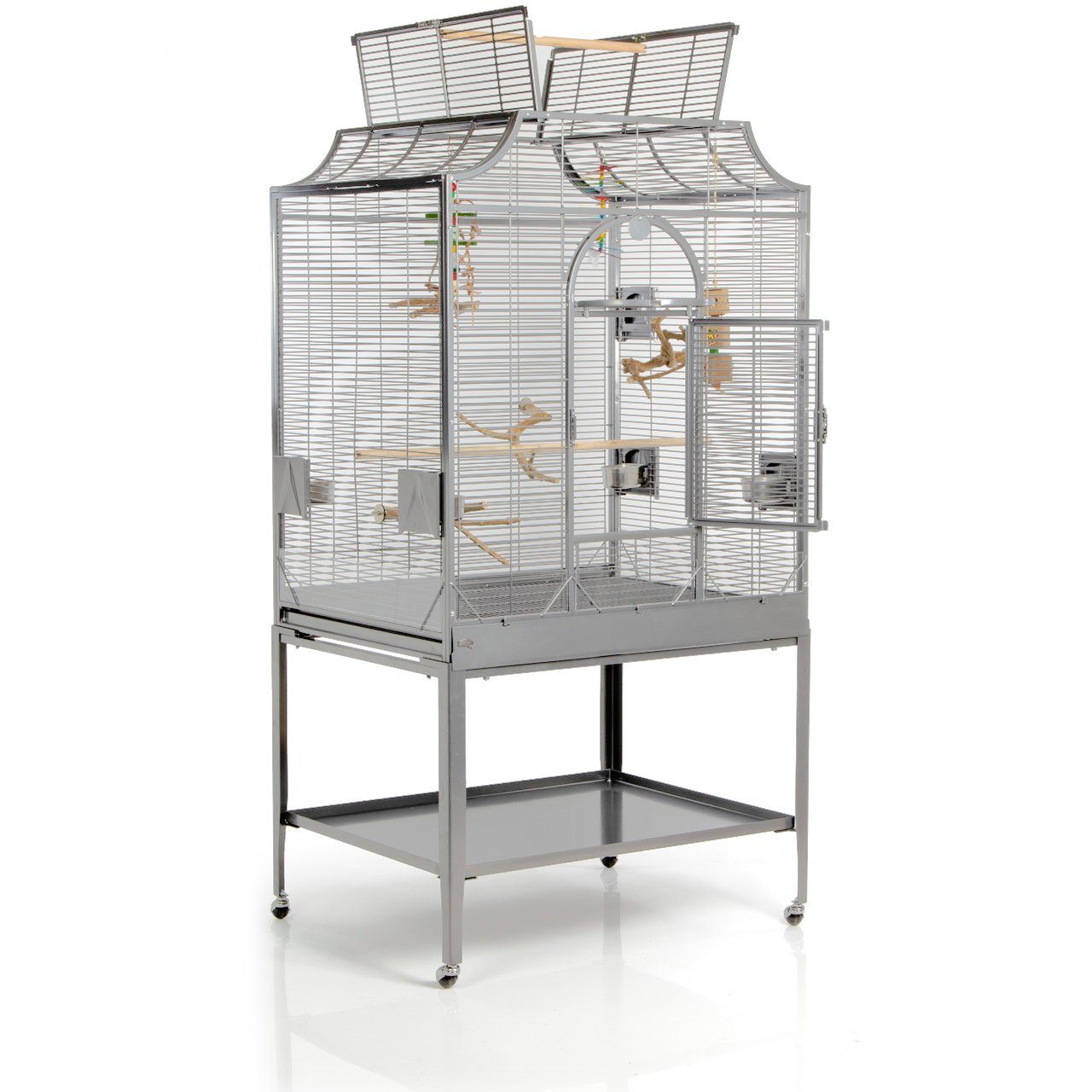Montana Cages Vogelkäfig Madeira III - Platinum, Käfig, Voliere für Sittich günstig online kaufen