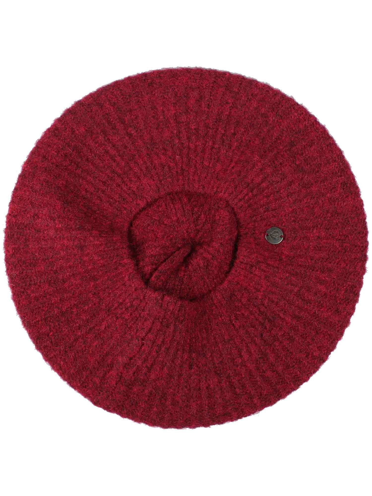 Fraas Strickmütze Polyester Strick-Baskenmütze (ohne Fransen) günstig online kaufen