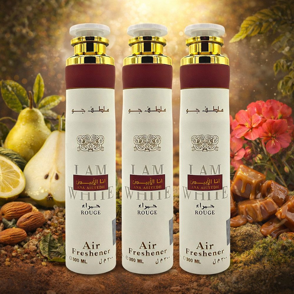 Lattafa Raumduft Lattafa Ana Abiyedh Rouge Raumspray 3x300ml – Lufterfrischer Raumduft