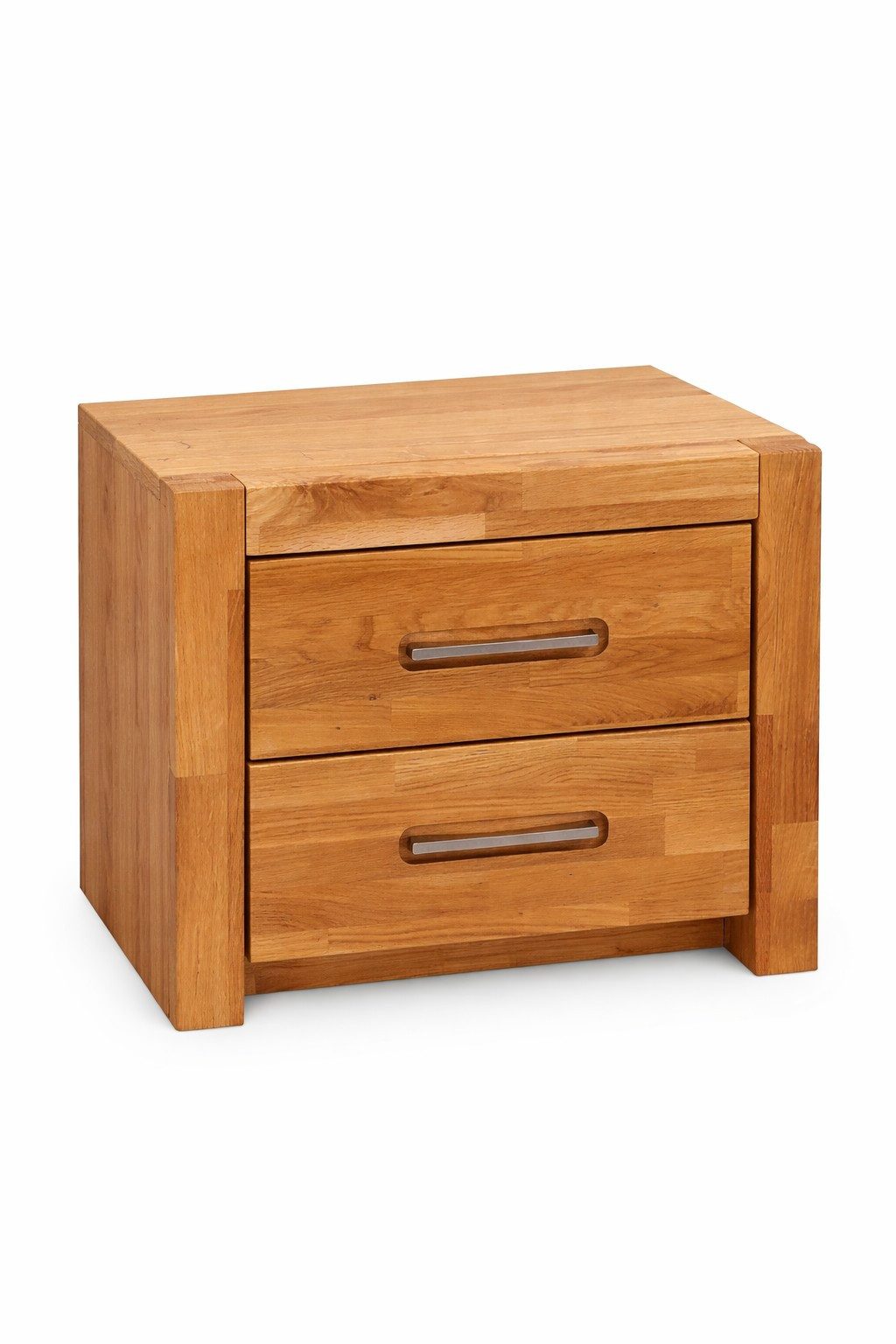 bv-vertrieb Nachtschrank Nachtkonsole Wildeiche Nachtschrank 55/52/40 Softc günstig online kaufen