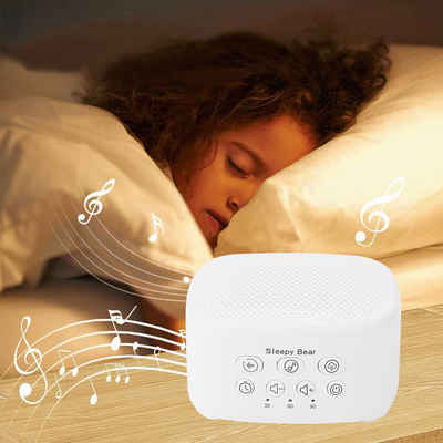 Lapalife »White Noise Sleep Maschine, 22 beruhigende Klänge, wiederaufladbar, Timer, Memory-Funktion, für Baby Kinder Erwachsene« Einschlaf- und Durchschlafhilfe
