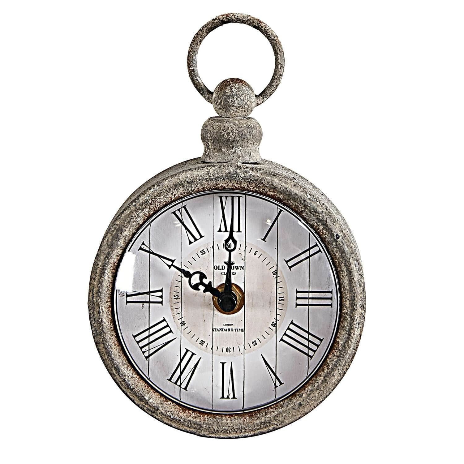 Mirabeau Wanduhr Uhr Vivacique antikgrau günstig online kaufen