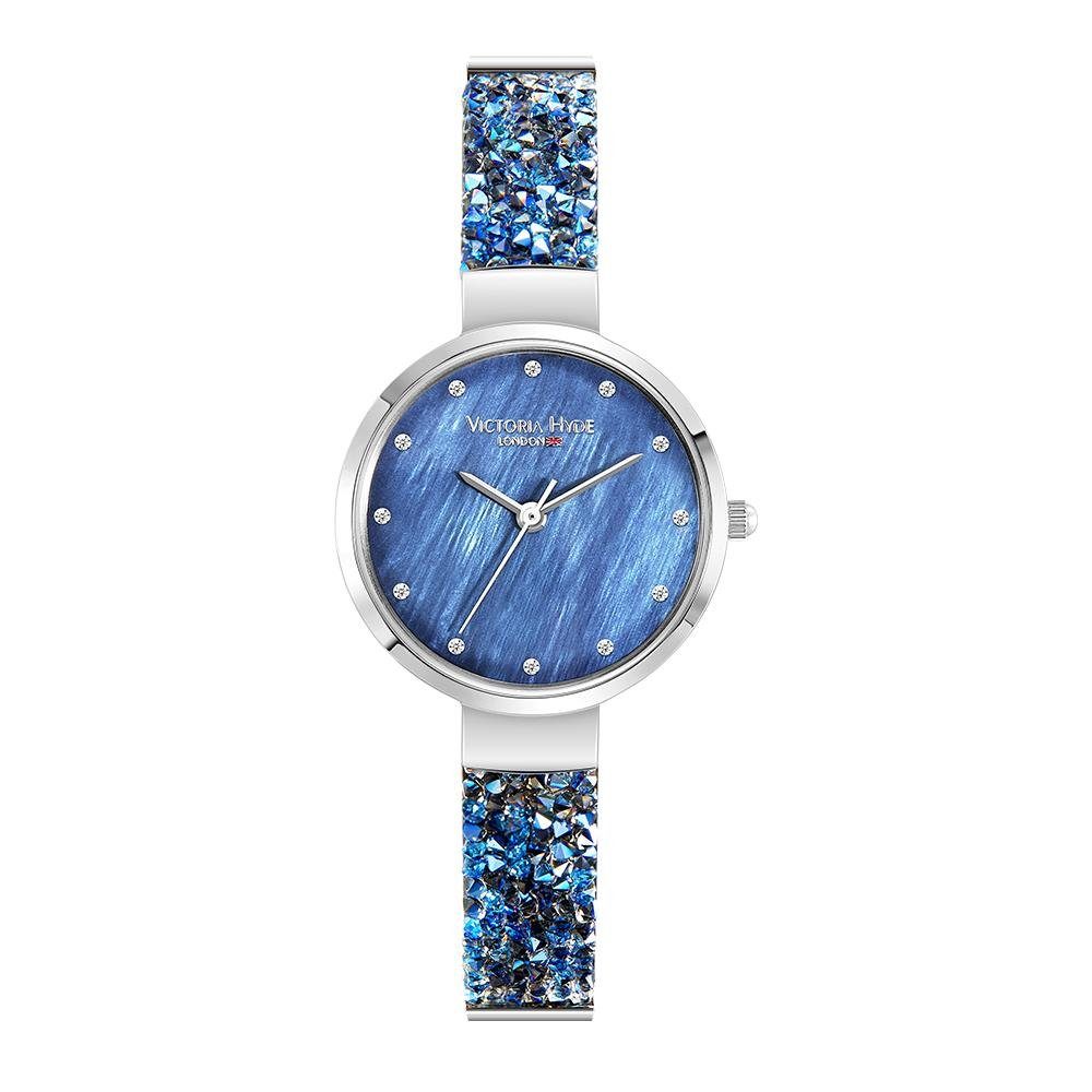 Victoria Sky Blau Swarovski Hyde Starry Quarzuhr