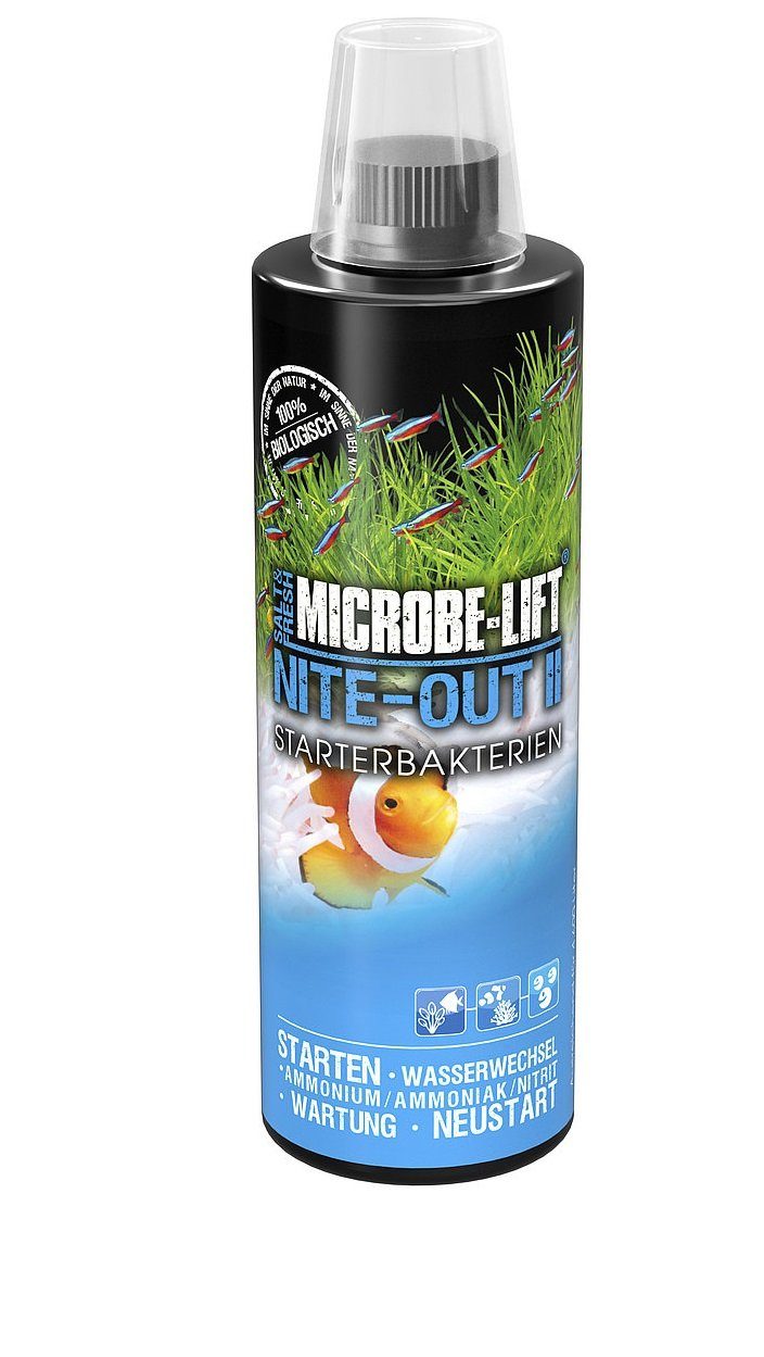 Microbe-Lift Aquariumfilter Microbe Lift Starterbakterien Nite-Out II 473 ml