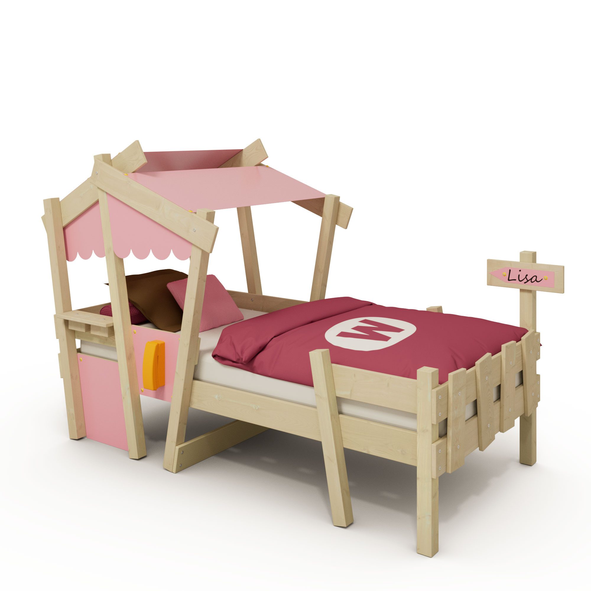 Wickey Kinderbett CrAzY Comfy 90x200 cm günstig online kaufen