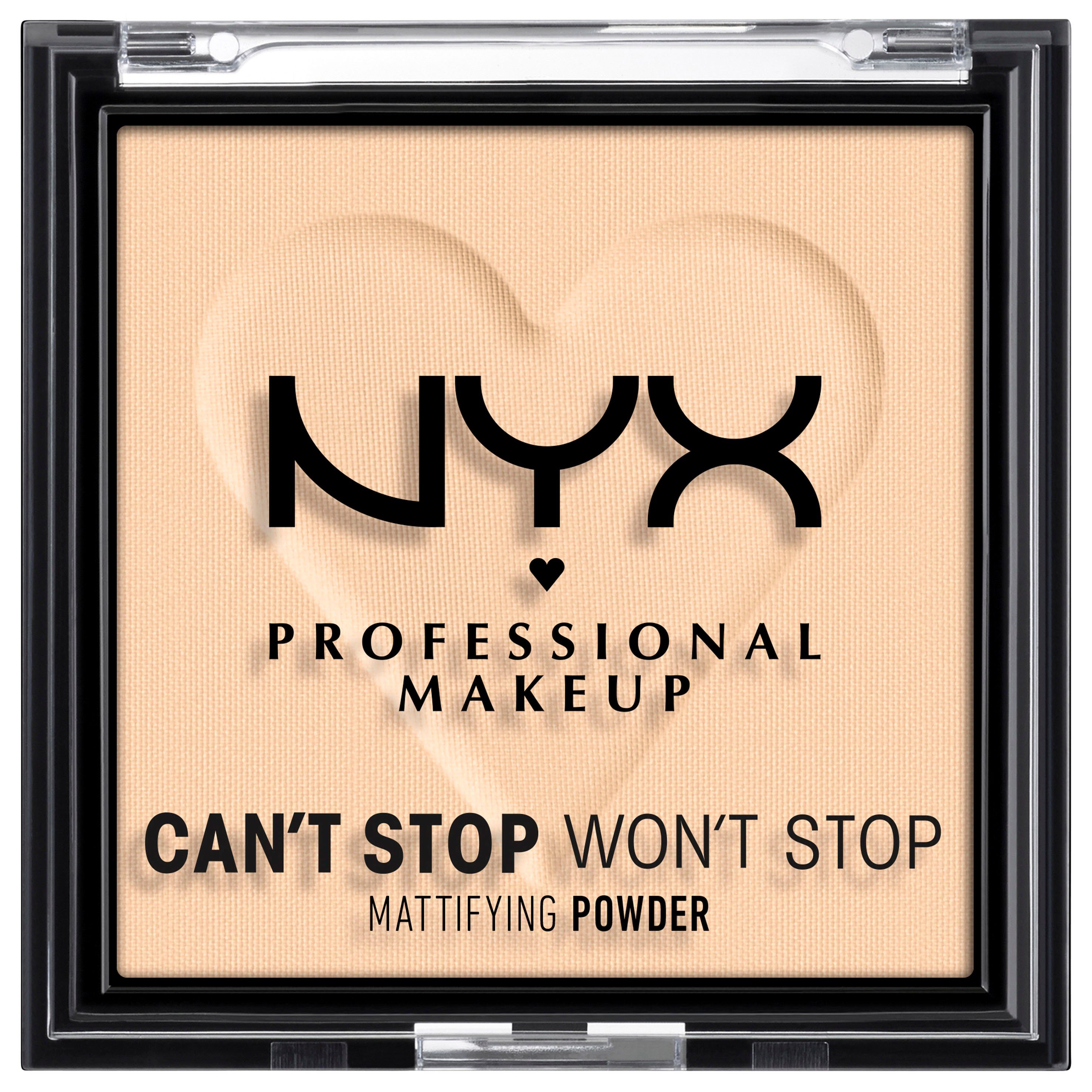 NYX Puder Professional Makeup CSWS Mattifying Powder 02 Light