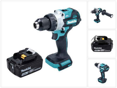 Makita Schlagbohrmaschine DHP 486 T1 Akku Schlagbohrschrauber 18 V 130 Nm Brushless + 1x Akku 5