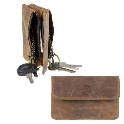 Greenburry Schlüsseltasche Vintage, Schlüsseletui, Leder