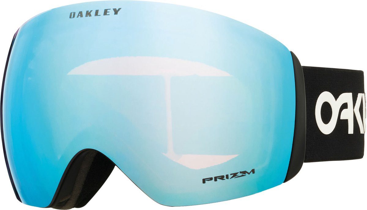 Oakley Pilotenbrille Flight Deck L Factory Pilot Black / Prizm Snow Sapphire - OO7050-83 (1-St) mit polarisierten Linsen