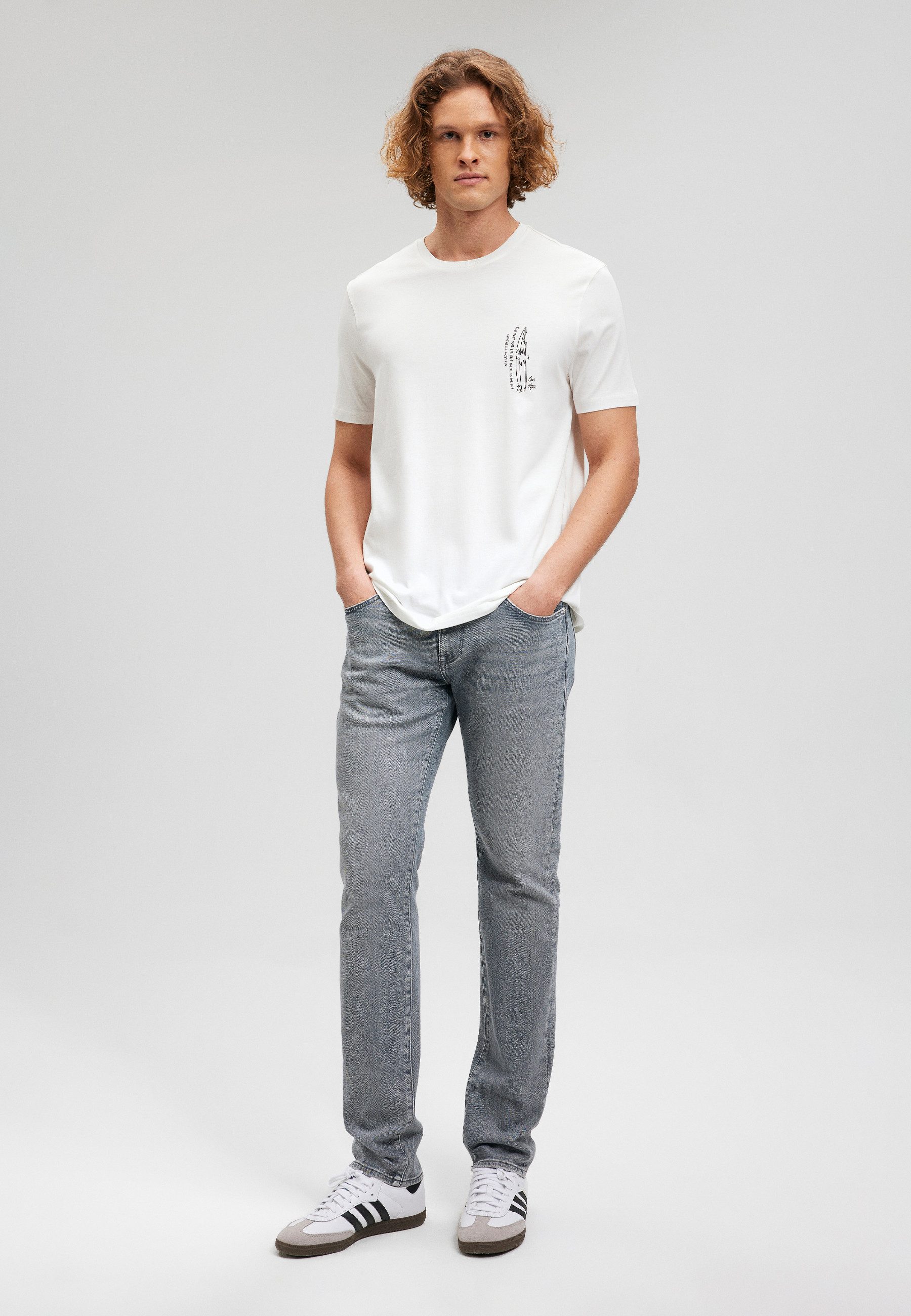 Mavi Kurzarmshirt SHORT SLEEVE TEE T-Shirt mit Druck