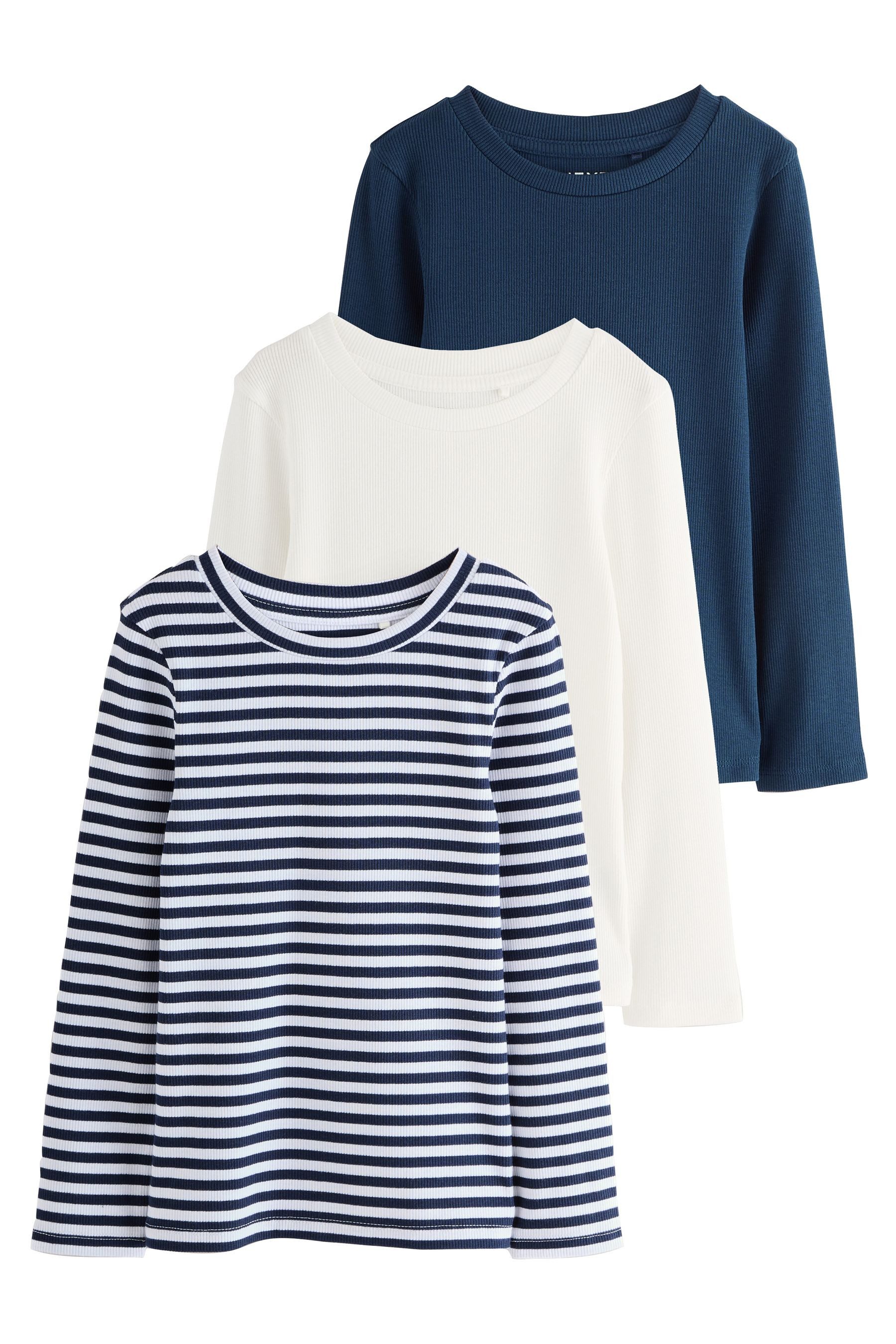 Navy/White Stripe