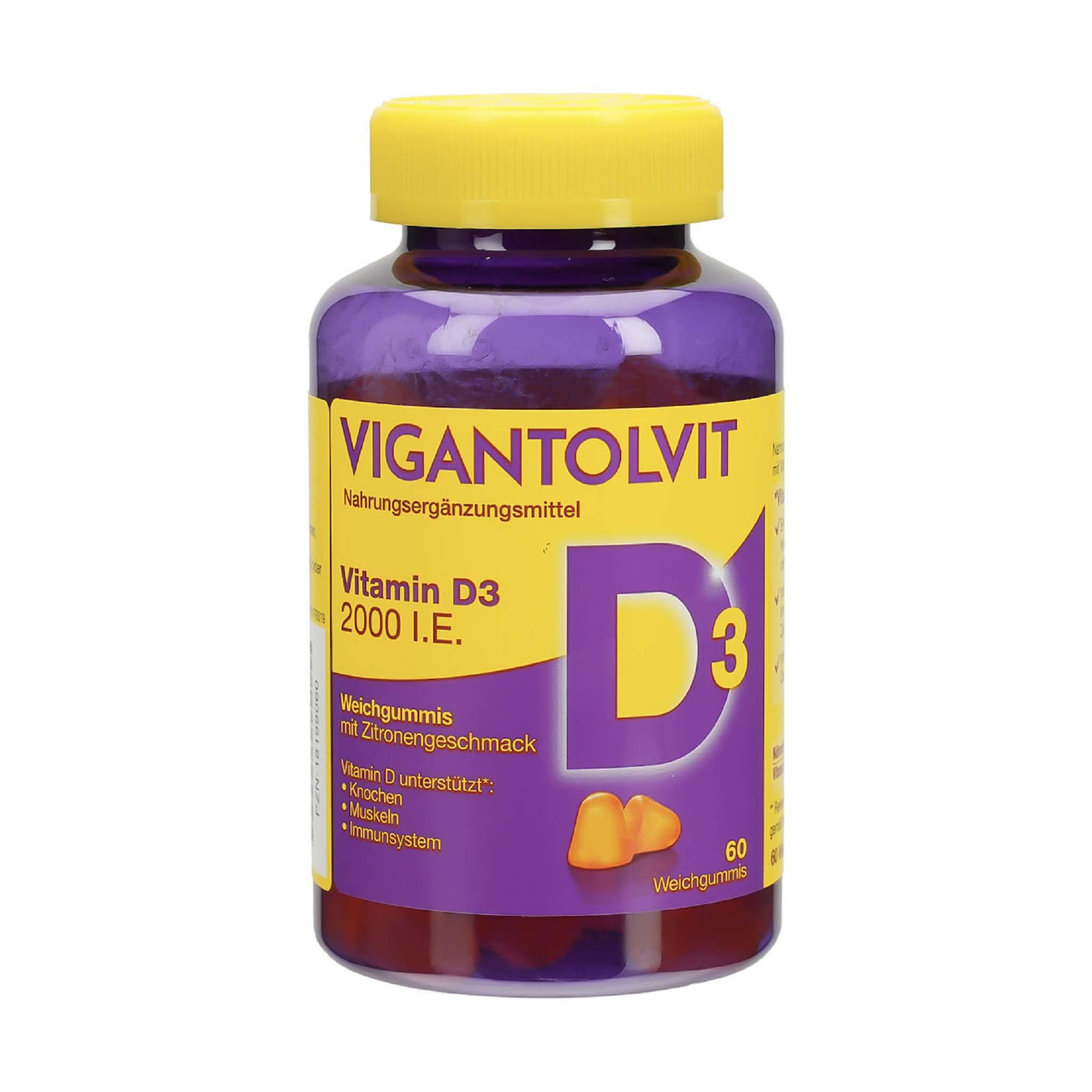 WICK VIGANTOLVIT 2000 I.E. Vitamin D3 Weichgummis Weichgummis