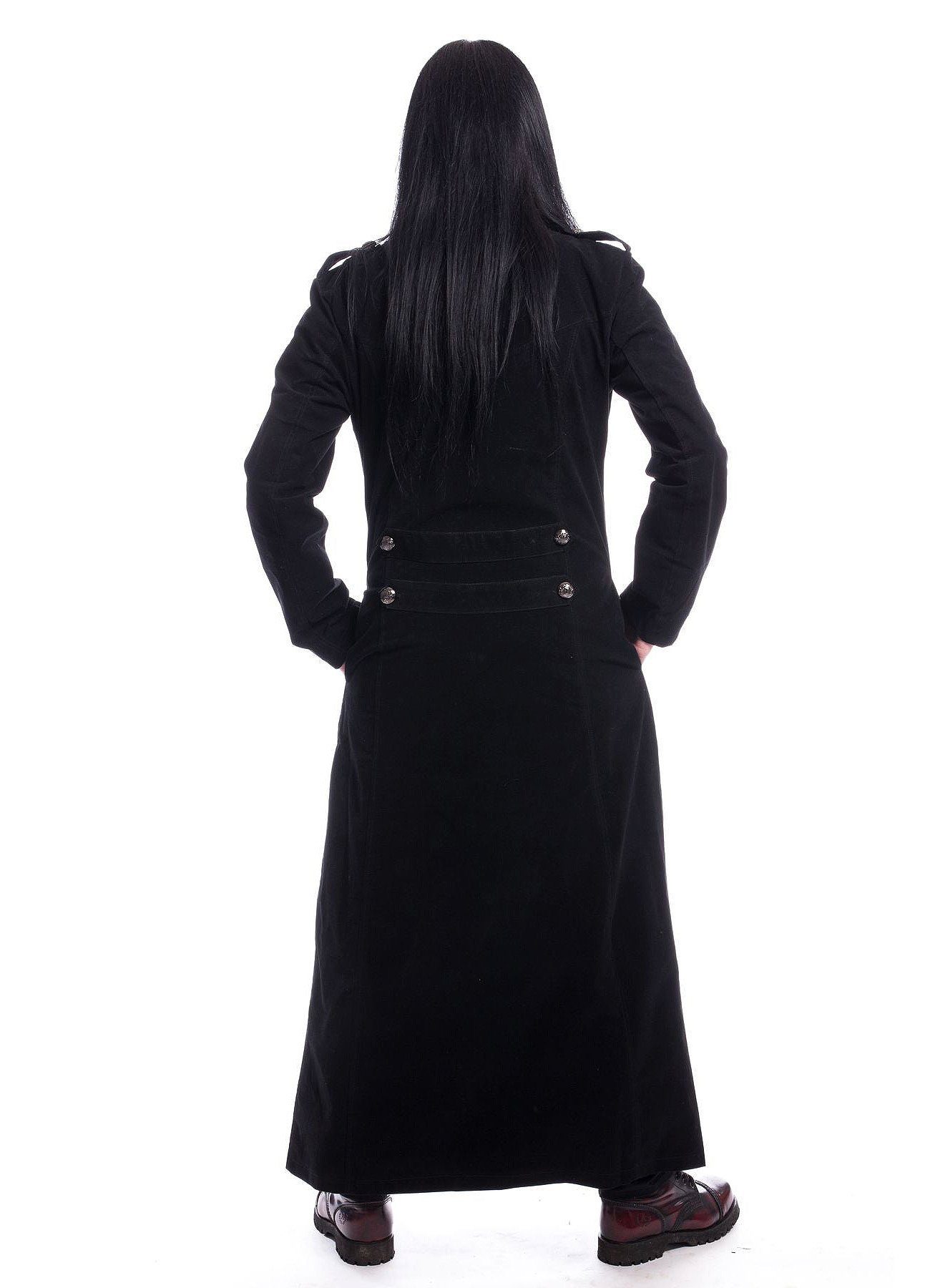 Vixxsin Langmantel Walker Coat Samt Gothic günstig online kaufen