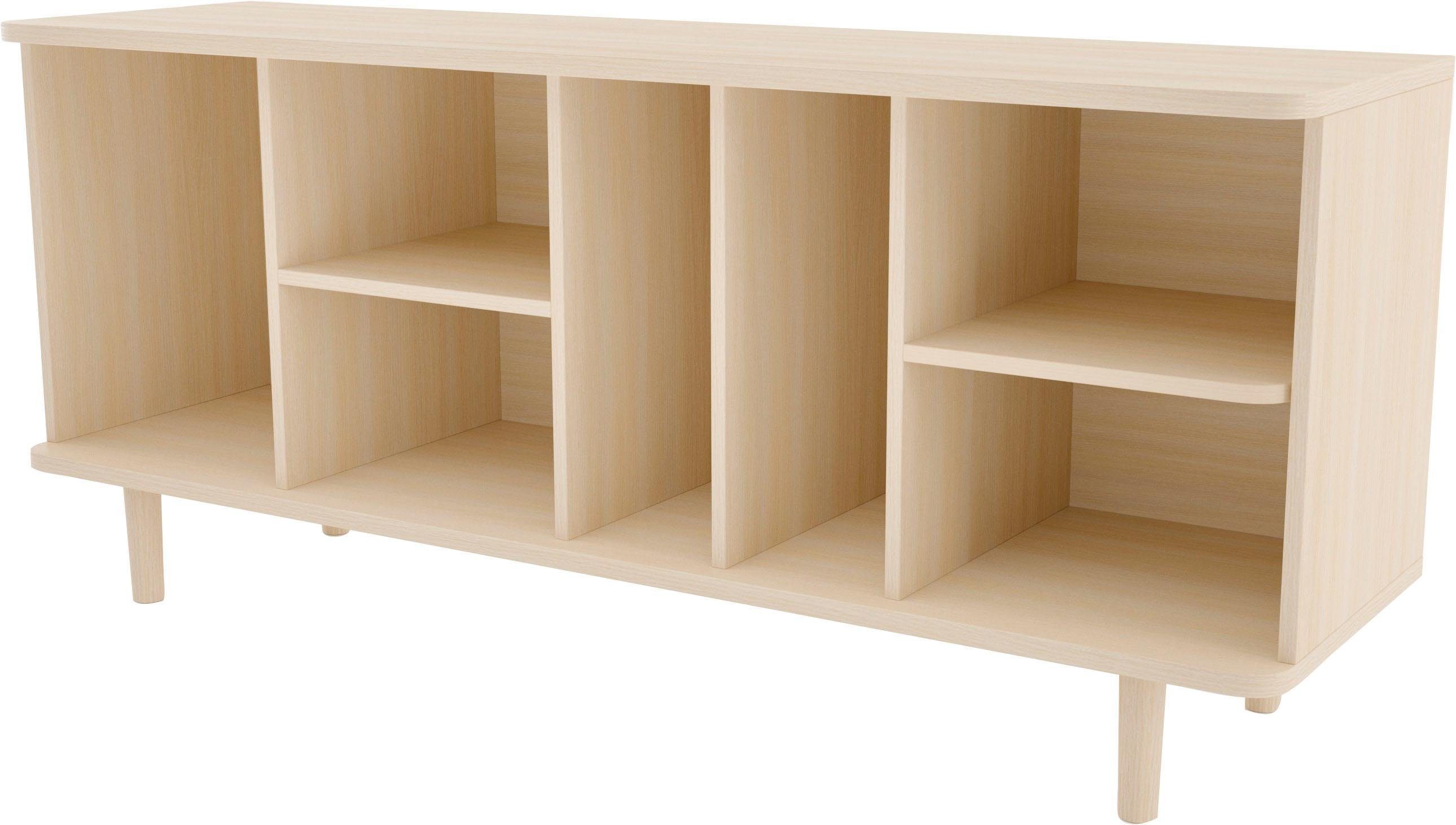 Woodman Sideboard Malic, Kommode im schlichten skandinavischen Design, Breite 160 cm, FSC®