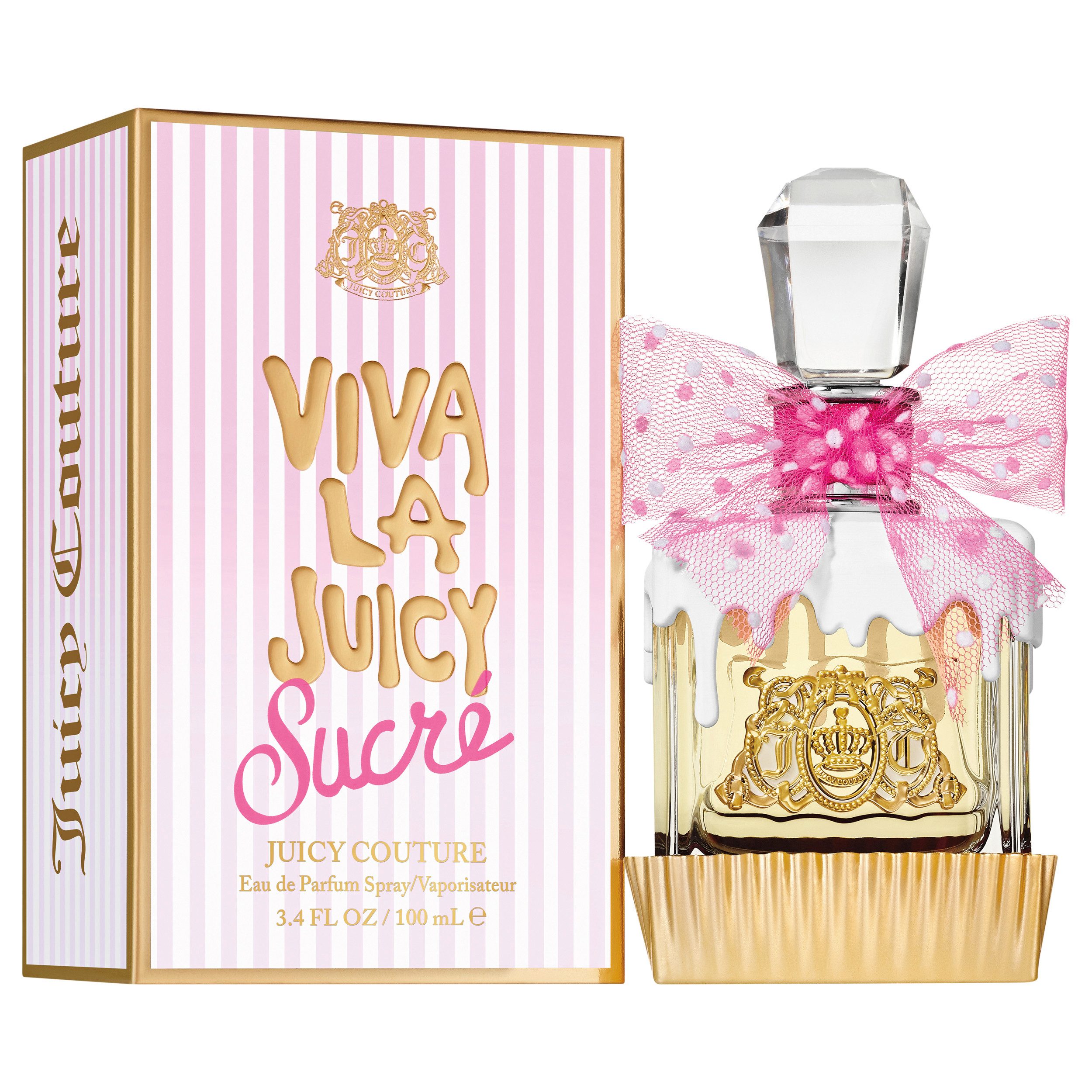 Juicy Couture Eau de Parfum VIVA LA JUICY SUCRÉ EDP, mit floralen, fruchtigen Gourmet-Duftcharakter