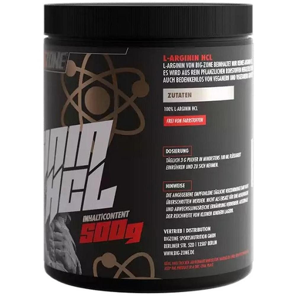 BigZone Big Zone Arginine HCl 500g Pulver, 500.0 g