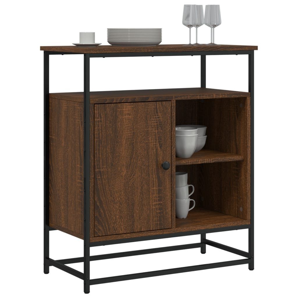 vidaXL Sideboard Sideboard Braun Eichen-Optik 69x35x80 günstig online kaufen