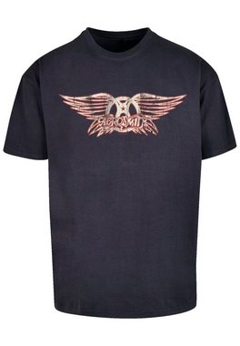 F4NT4STIC T-Shirt Aerosmith Rock Band Logo Premium Qualität, Rock-Musik, Band
