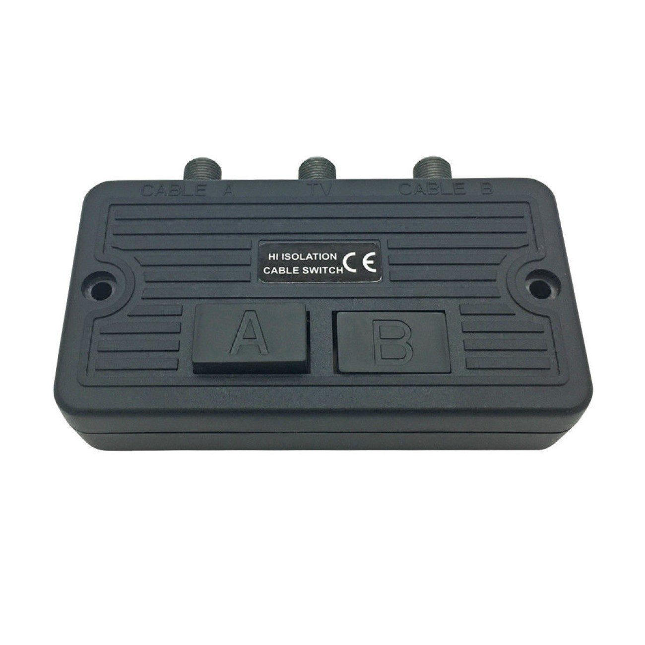ARLI Schalter und Schalter für Antennen Set Umschalter 3x BK- F-Stecker, 2 + SAT-Anlagen fach