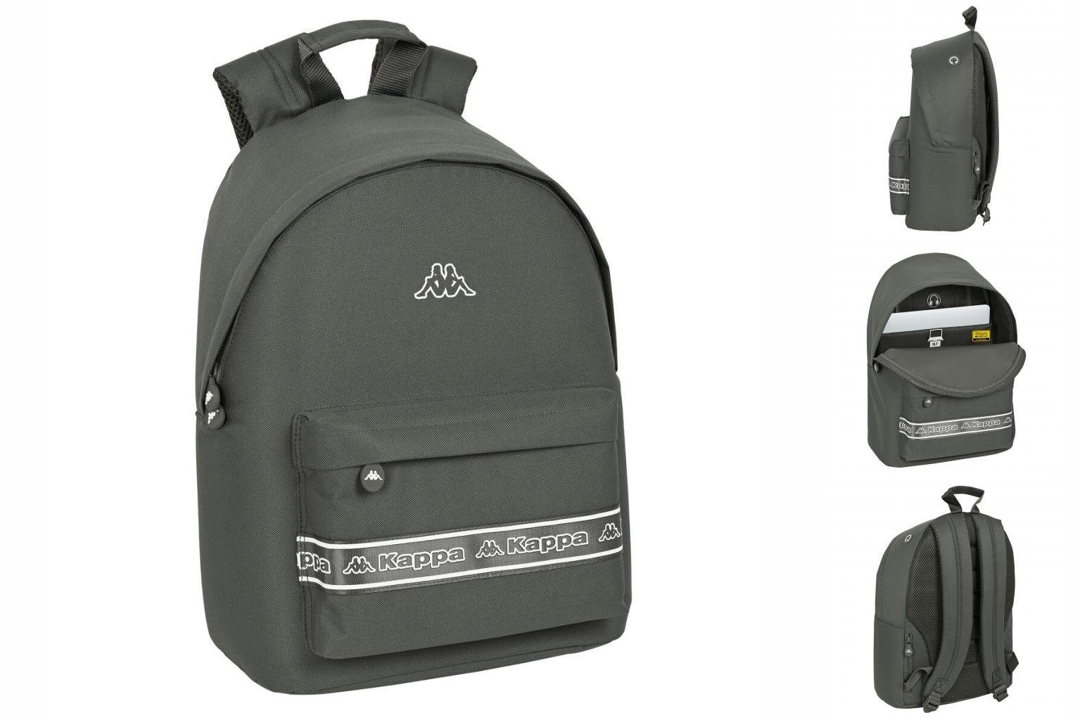 Kappa Kappa cm Grau x 41 x Rucksack 16 Kinder-Rucksack 31