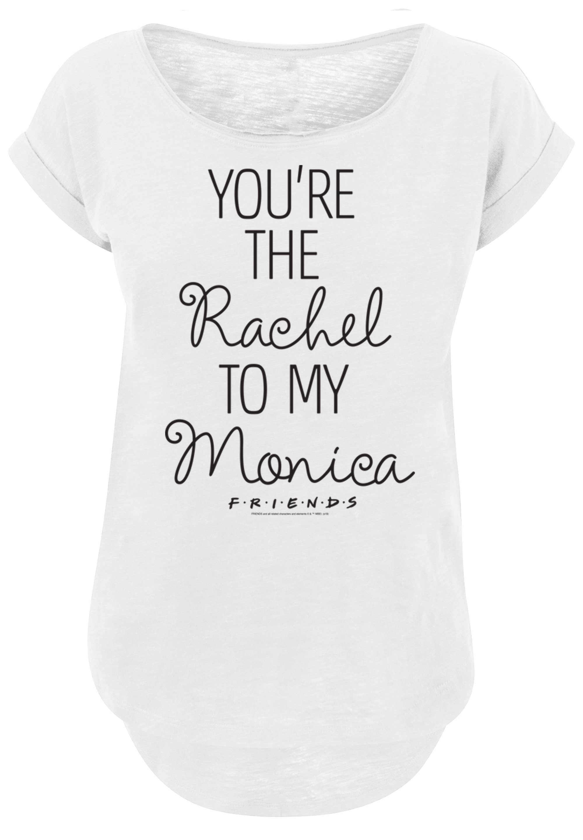 F4NT4STIC Cut The T-Shirt Monica T-Shirt FRIENDS Print Long Youre To Rachel My