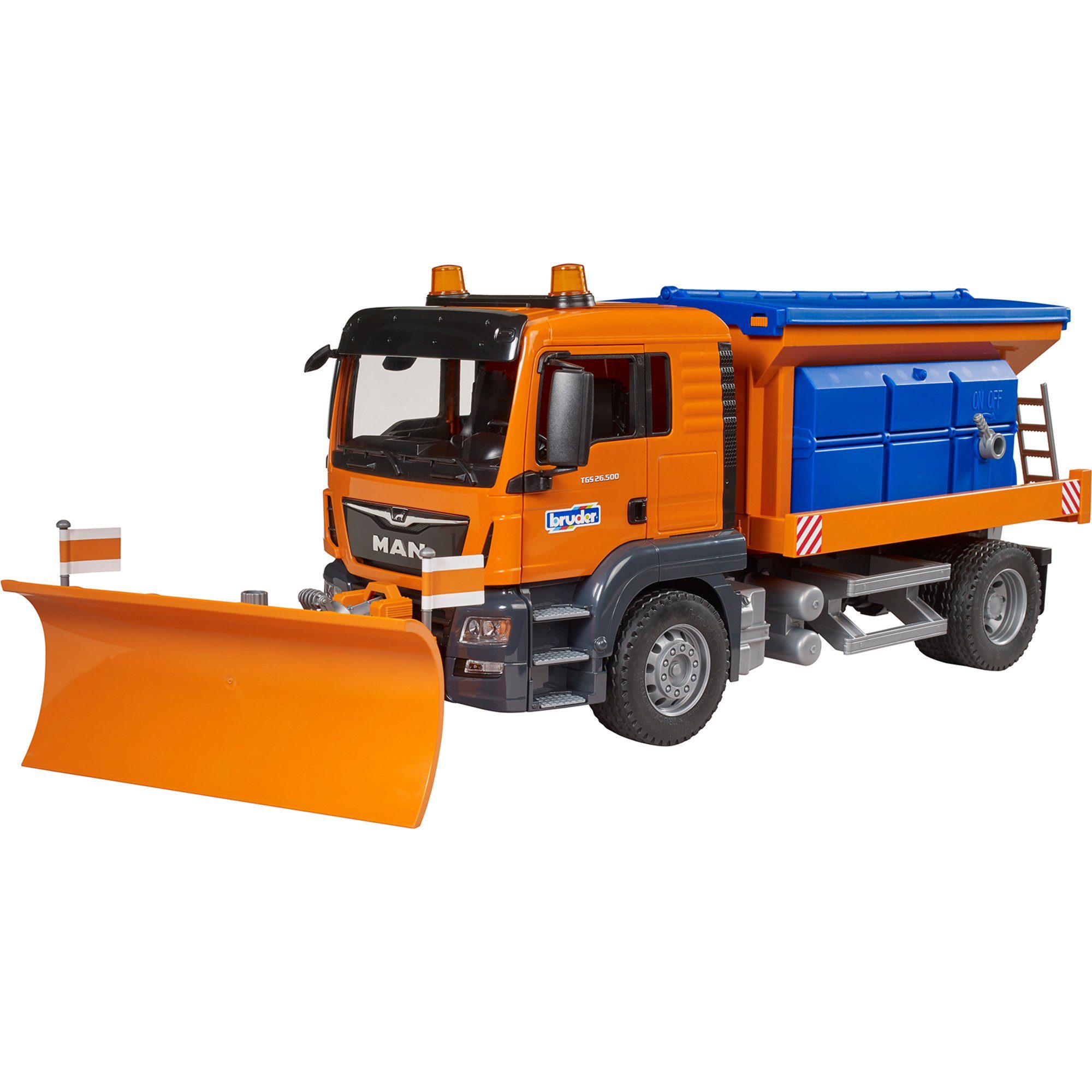 Bruder® Spielzeug-LKW bruder MAN TGS Winterdienst mit Räumschild