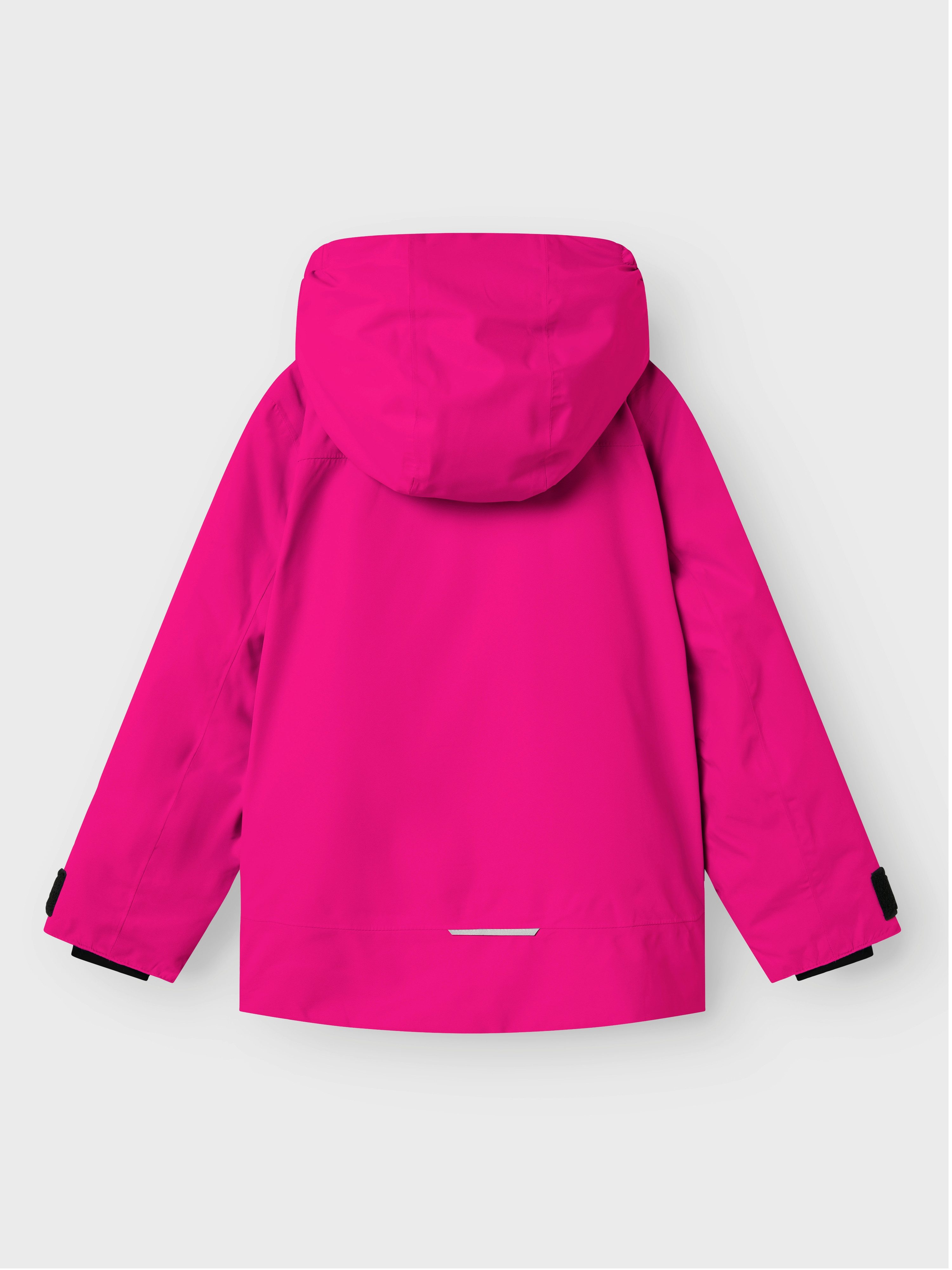 Name It Skijacke NKNSLOPE10 JACKET SKI EDITION FO NOOS Skipasstasche, Recco-Reflektor, winddicht, wasserdicht