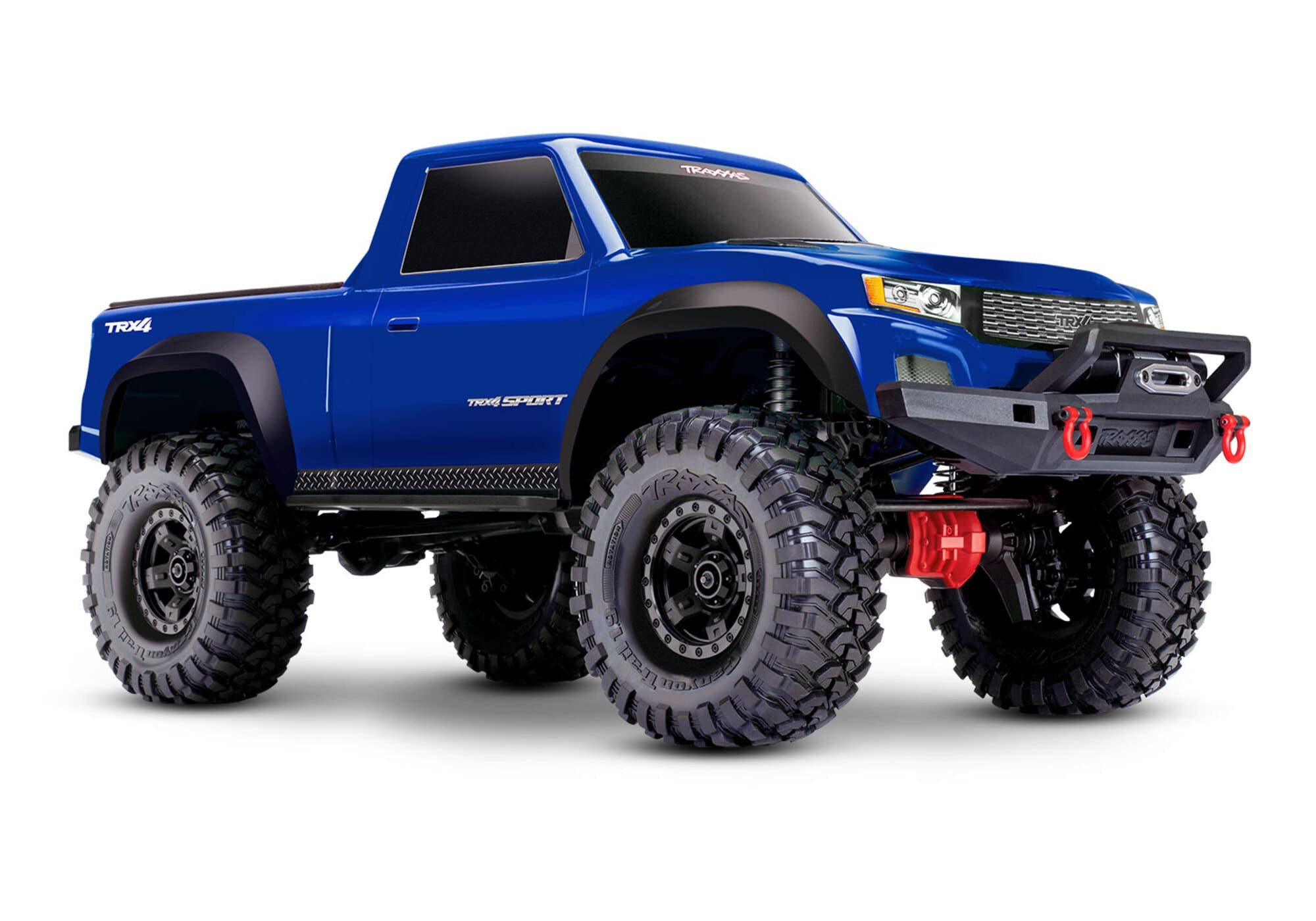 Traxxas RC-Monstertruck Traxxas TRX-4 Sport 4x4 blau 1:10 Scale-Crawler RTR