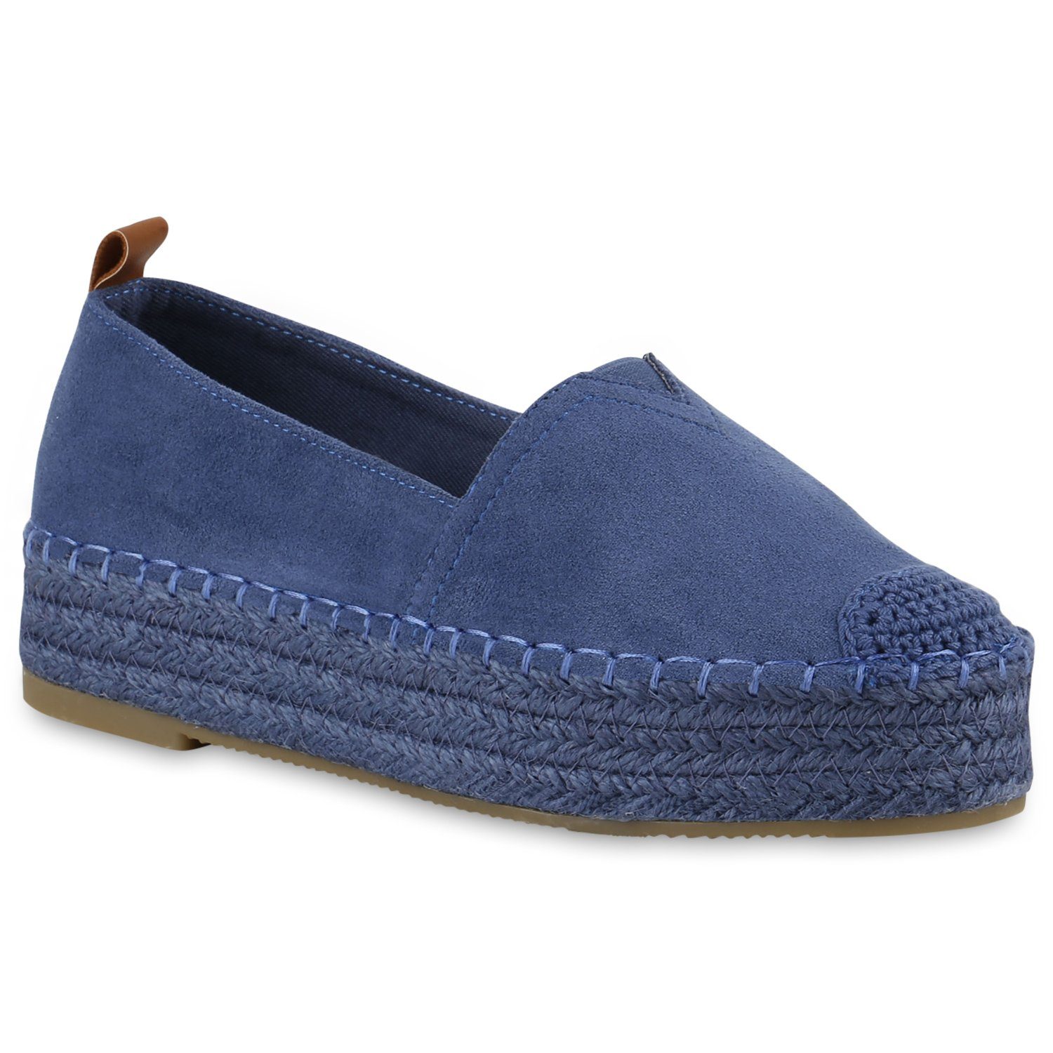 VAN HILL 840475 Espadrille Schuhe Blau