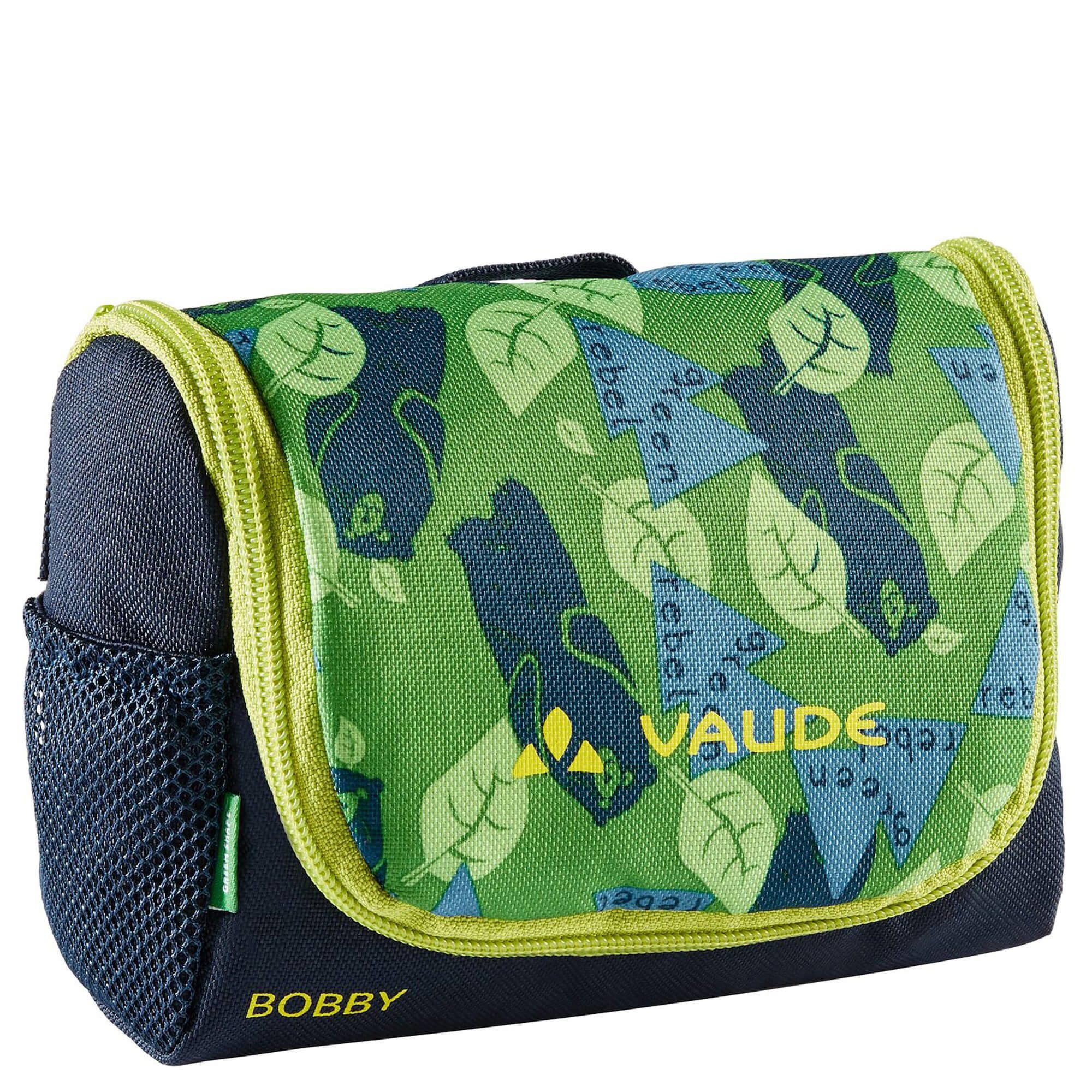 VAUDE Kulturbeutel Bobby - Kulturbeutel für Kinder 17 cm (parrot green/eclipse)
