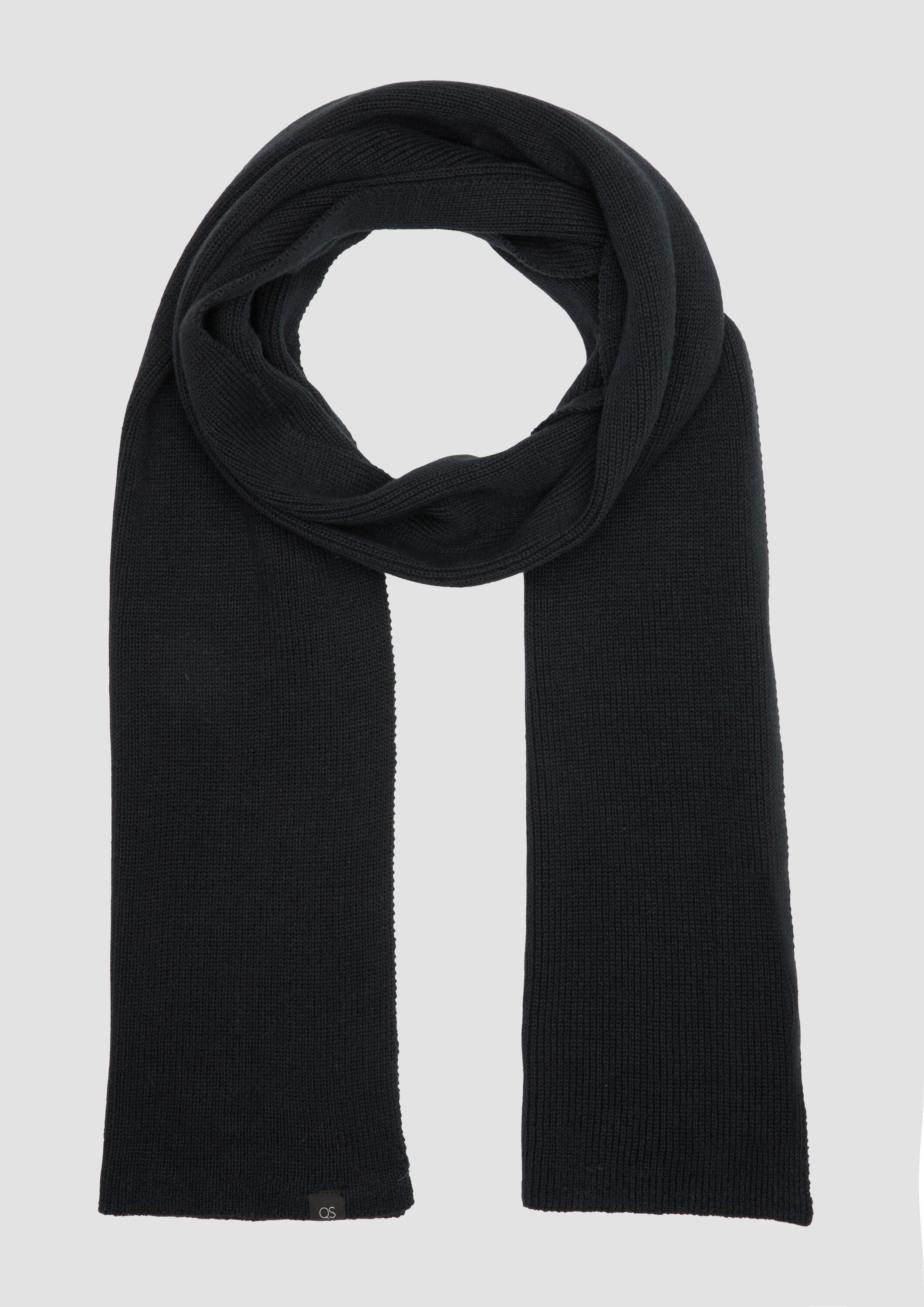 QS Schal Tuch, Schal aus Baumwollstrick günstig online kaufen