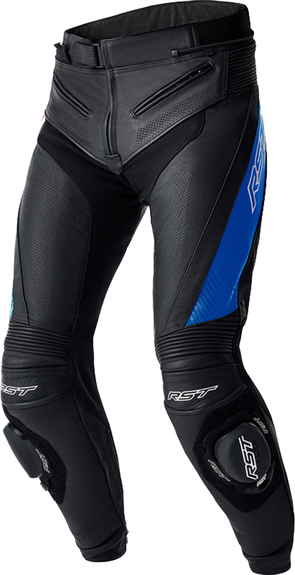 RST Motorradhose Tractech Evo D3O Motorrad Lederhose Verbindungsreißverschluss,Hüftprotektoren enthalten,Knieprotektor
