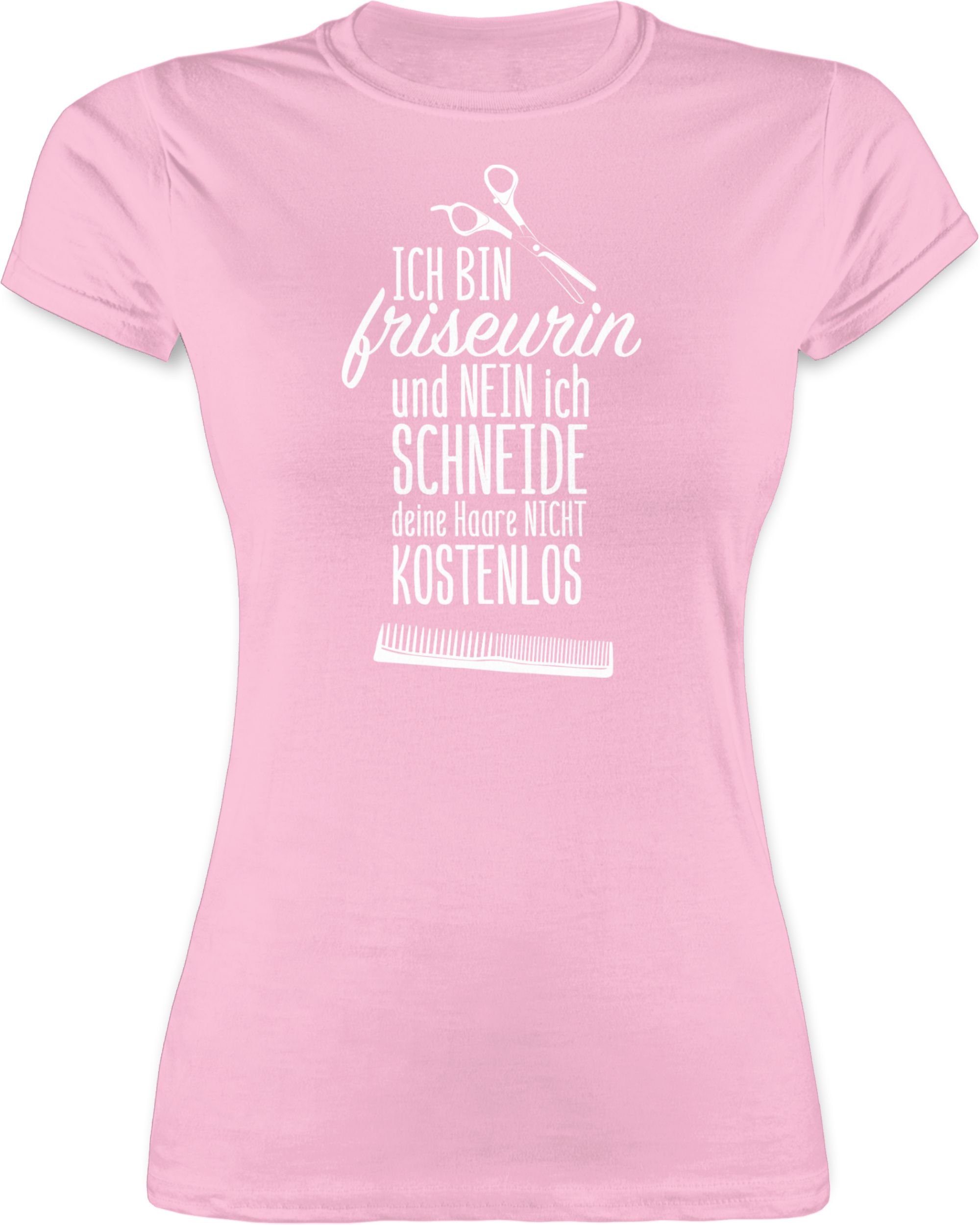 Shirtracer T-Shirt »Ich bin Friseurin - Beruf und Job Geschenke - Damen  Premium T-Shirt« Krankenschwester Friseur & Co. online kaufen | OTTO