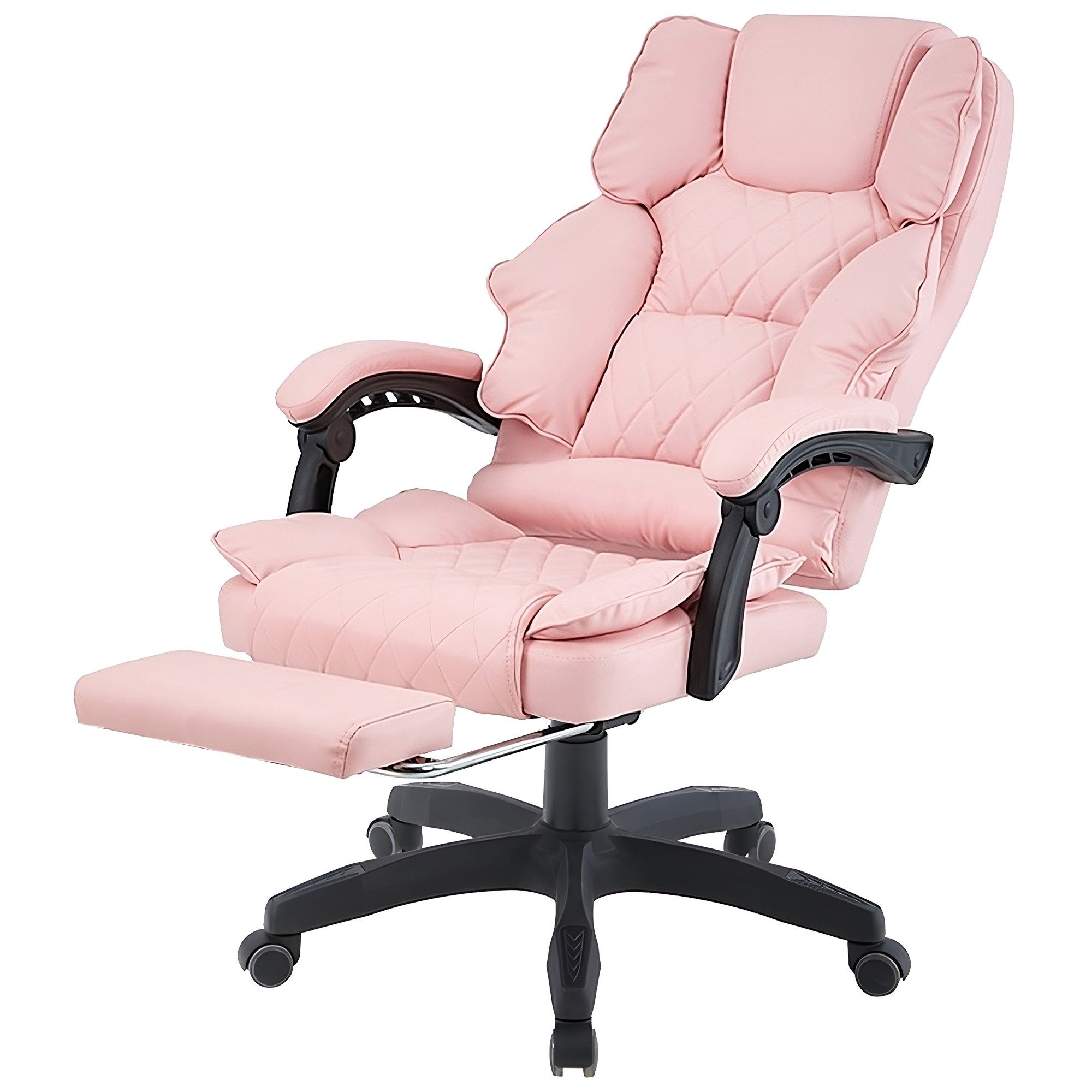 TRISENS Chefsessel Sofos (1 Stück), Chefsessel mit Fußstütze, extra Polsterungen und Relaxposition