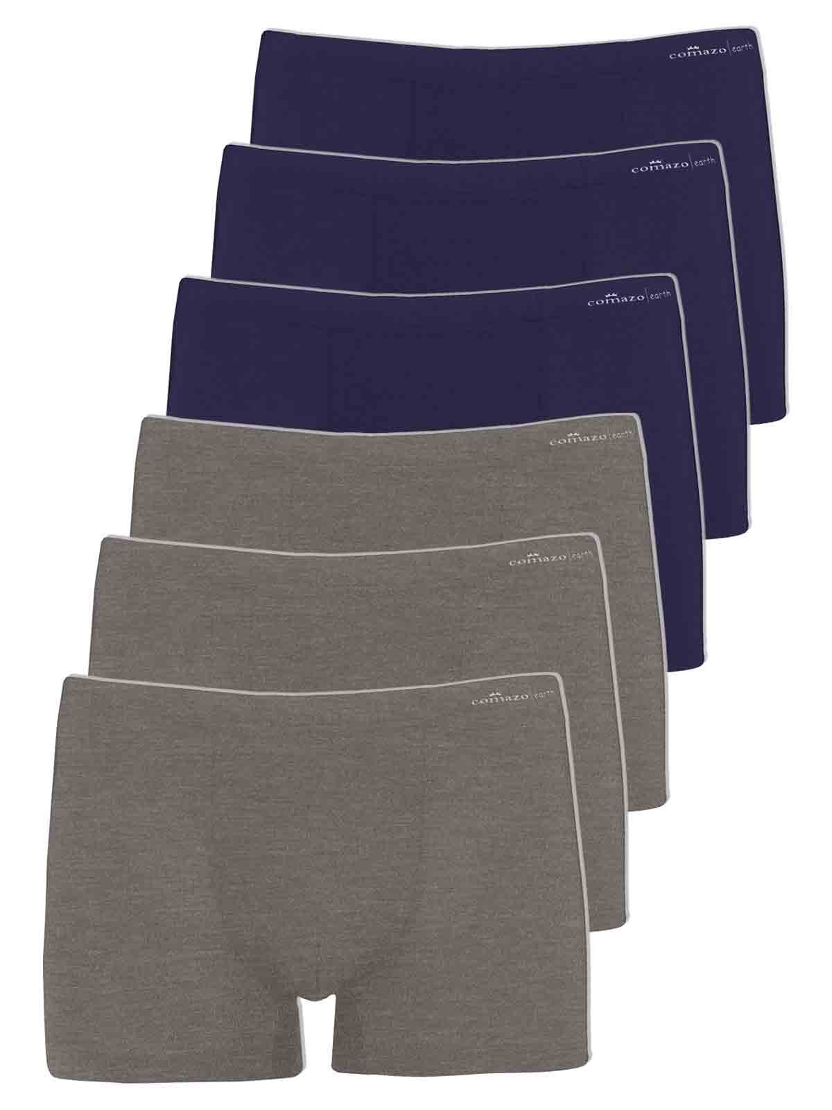 comazo Retro Pants 6er Pack Herren Pants 2374 (Packung, 6-St) Vegan