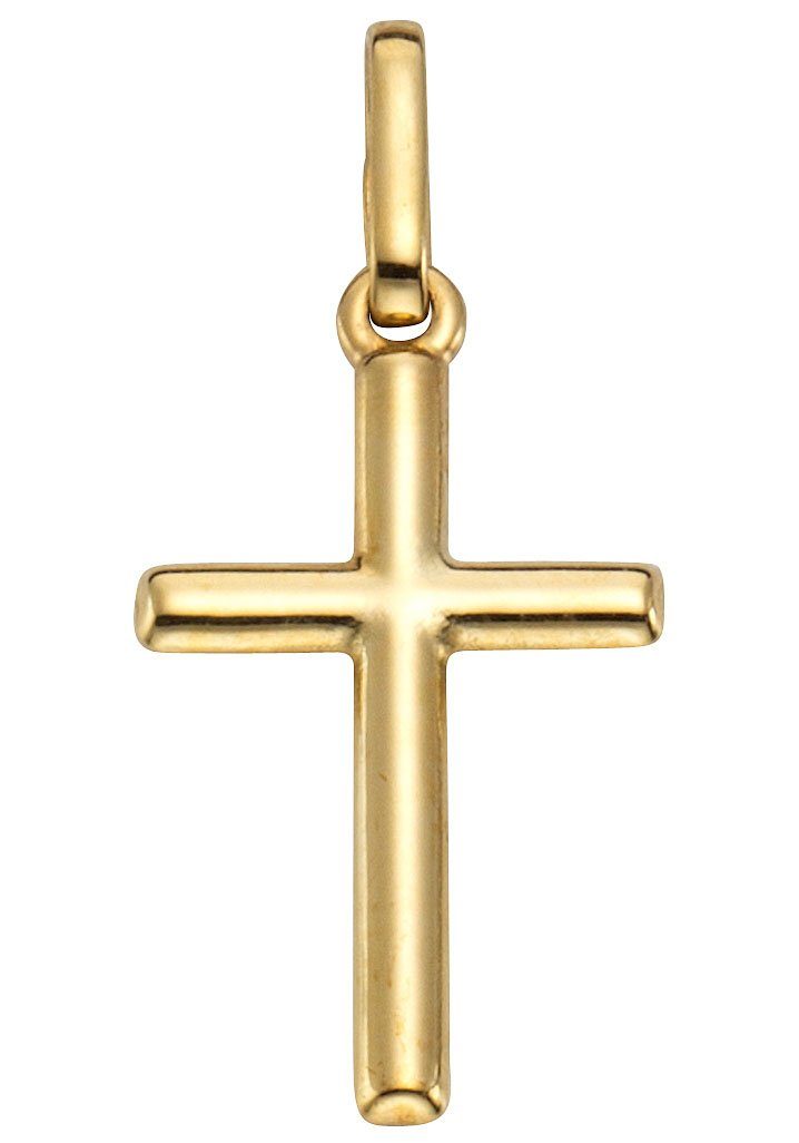 Kettenanhänger Schmuck Geschenk Gold 333 Halsschmuck Anhänger für Halskette Kreuz