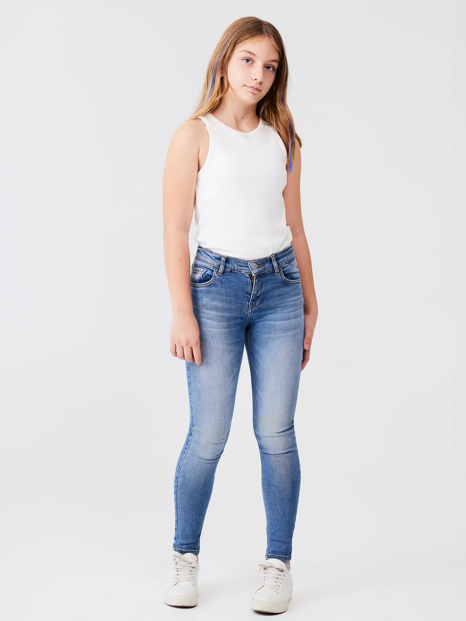 LTB Skinny-fit-Jeans LTB Isabella G Berta Wash Jeans