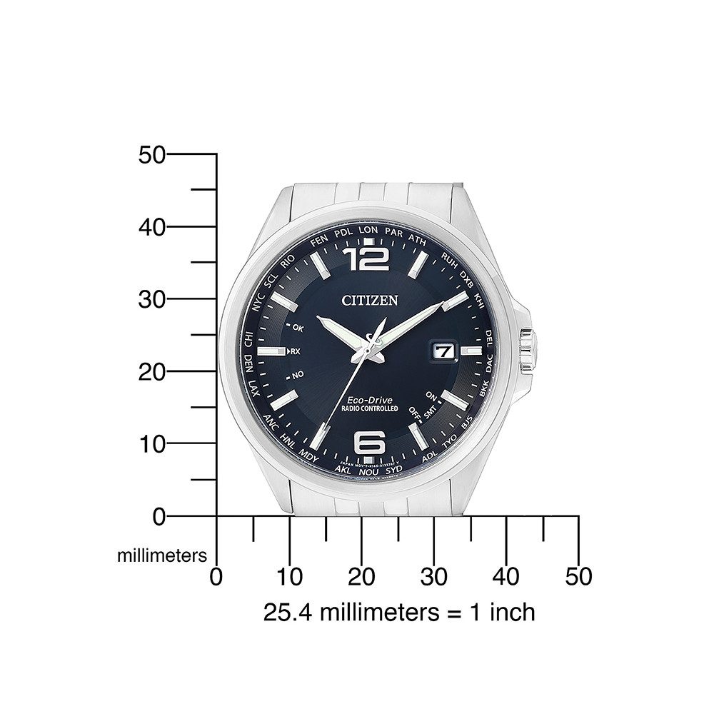 Citizen Funkuhr CB0010-88L, Armbanduhr, Herrenuhr, Solar, Edelstahlarmband, günstig online kaufen