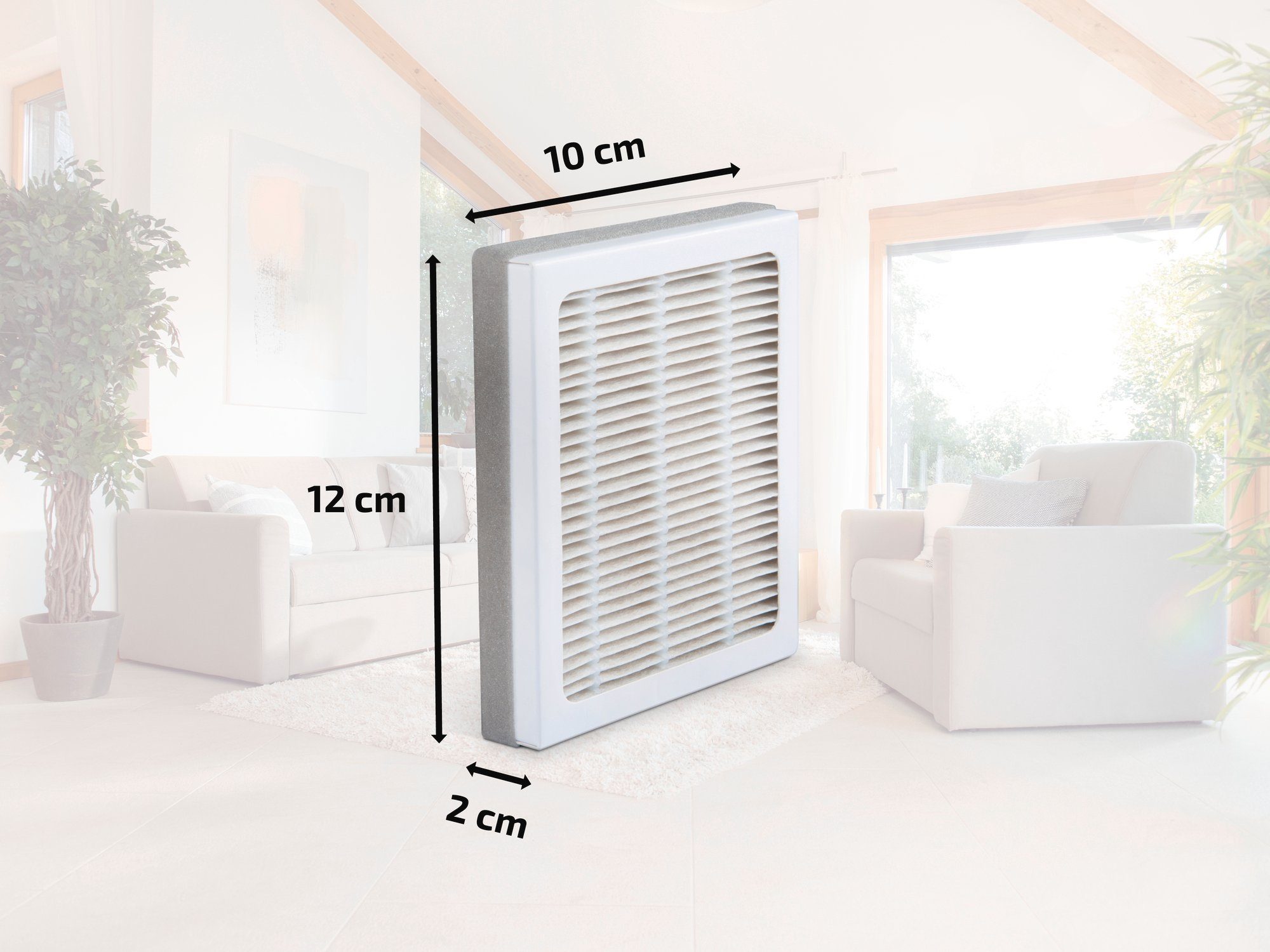 Soehnle Befeuchtungsfilter Ersatzfilter Luftwäscher Airfresh Wash 500