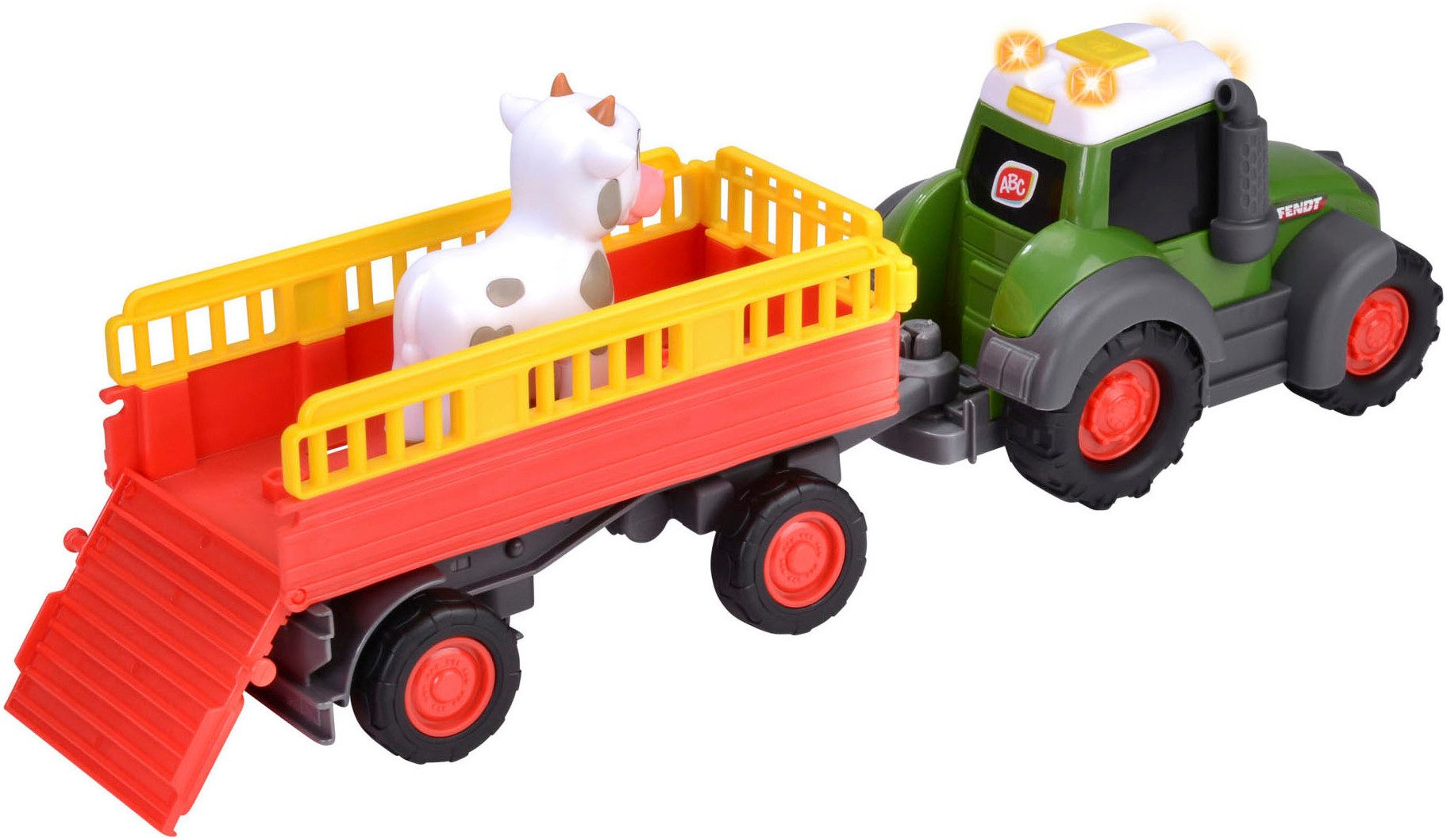 ABC Spielzeug-Traktor ABC Fendti Animal Trailer, mit Licht und Sound günstig online kaufen