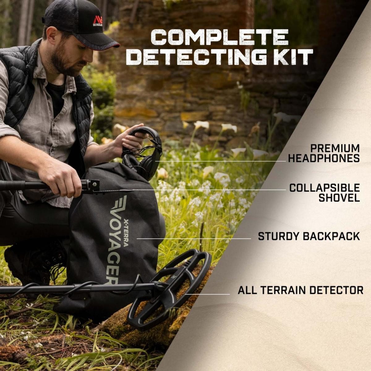 Minelab Metalldetektor X-Terra Voyager Tactical Metal Detector