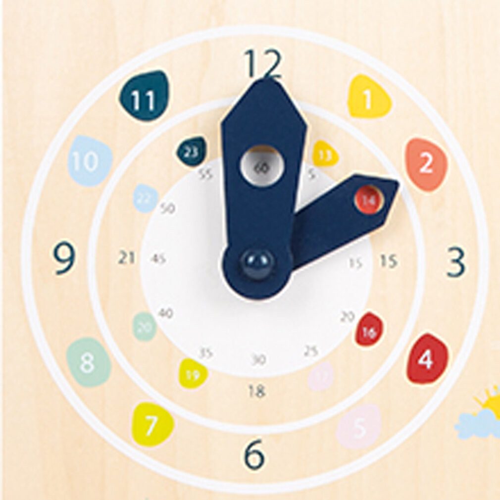 Small Foot Spiel Lernuhr mit Kalender "Educate"