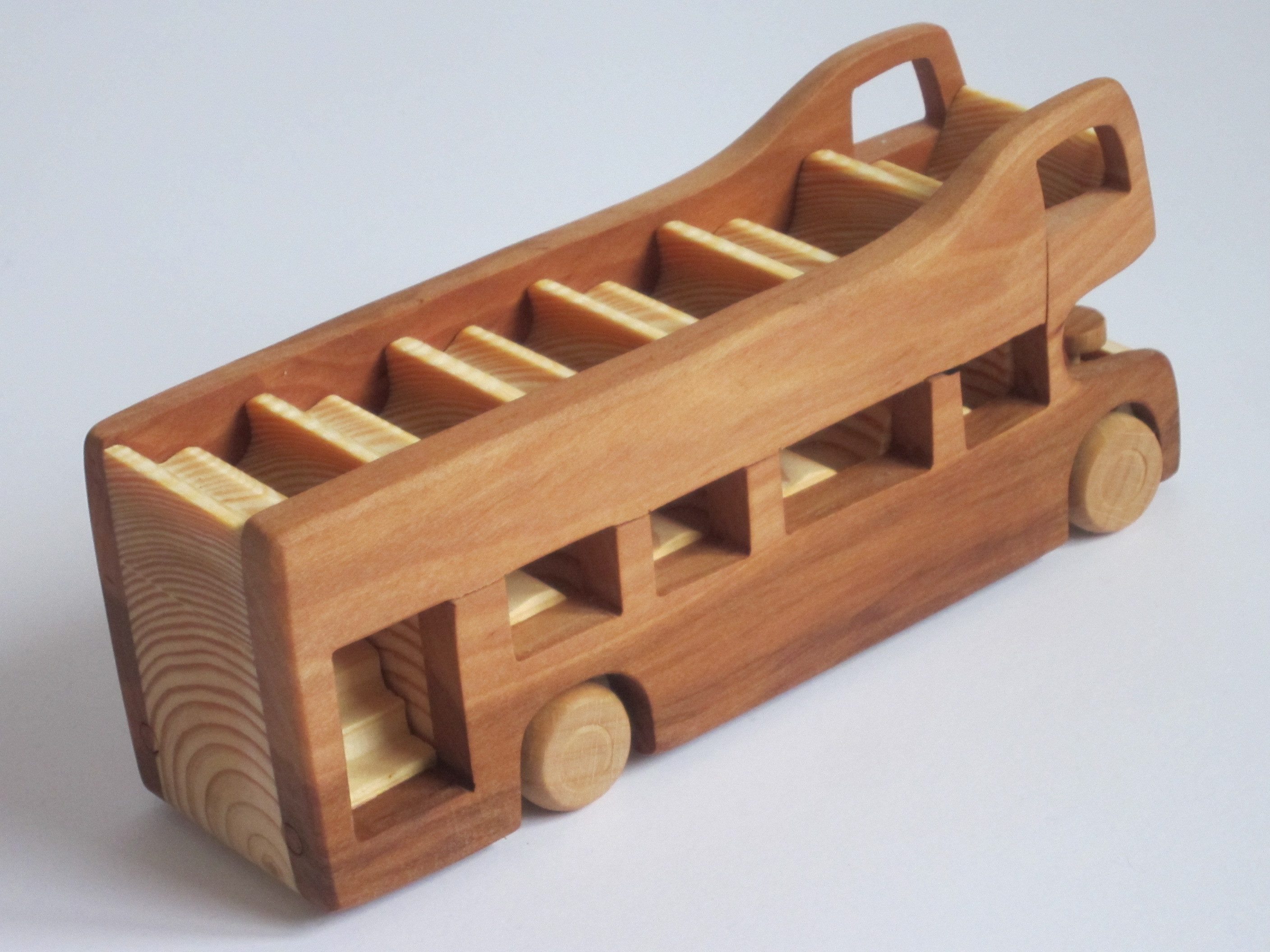 Holzprodukte Spielzeug-Bus Londoner Bus London Bus Bus Doppeldecker Sigtseeing Modellbus Holz