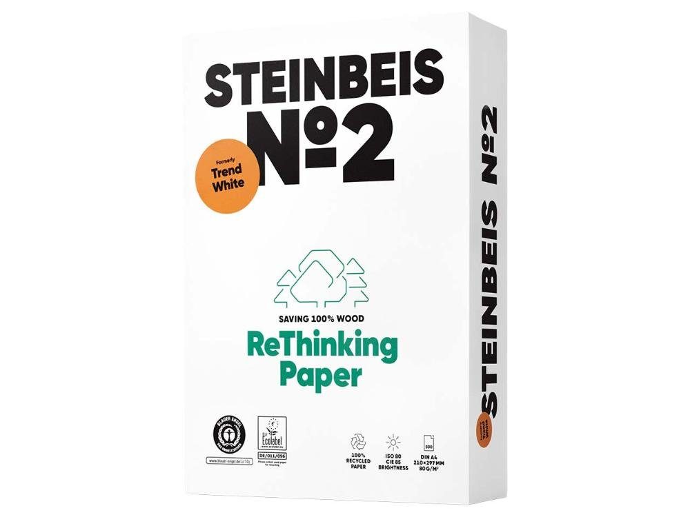 'TrendWhite' STEINBEIS 500 Steinbeis Kopierpapier Recycling-Kopierpapier