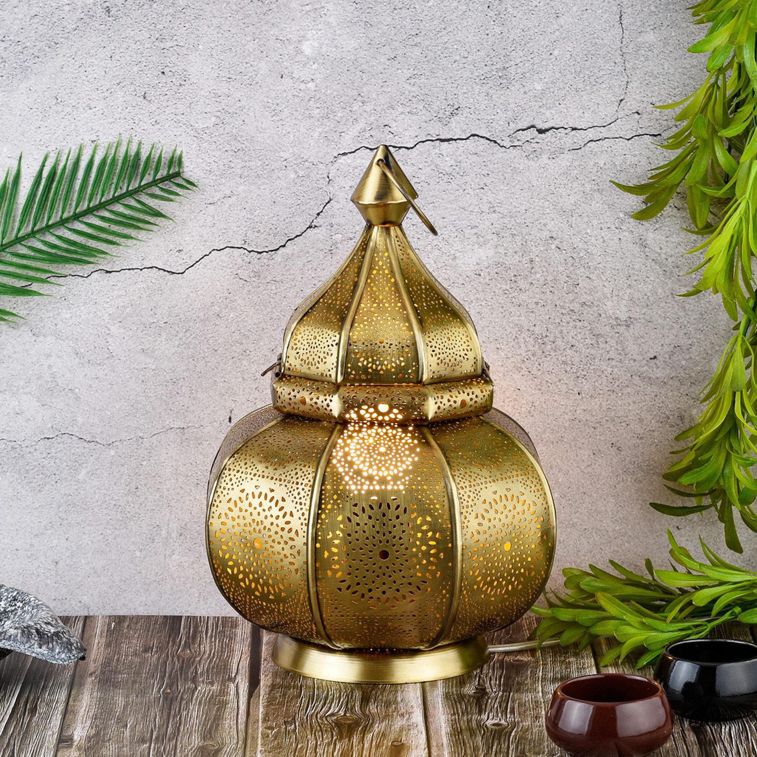 Marrakesch Orient & Mediterran Interior Nachttischlampe Orientalische Later günstig online kaufen
