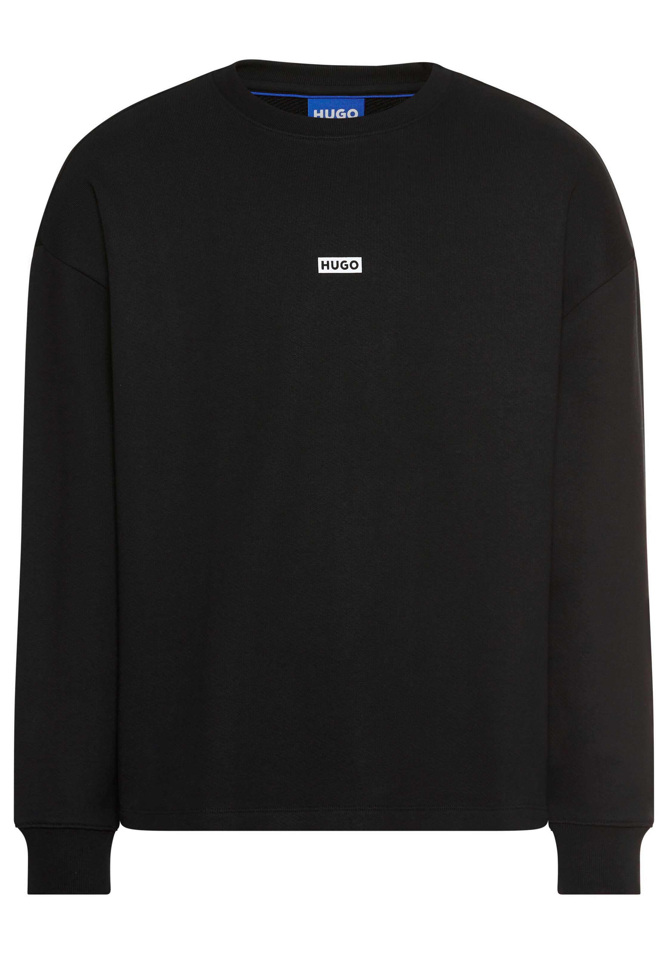 HUGO Blue Sweatshirt Naviu mit Rückendruck günstig online kaufen
