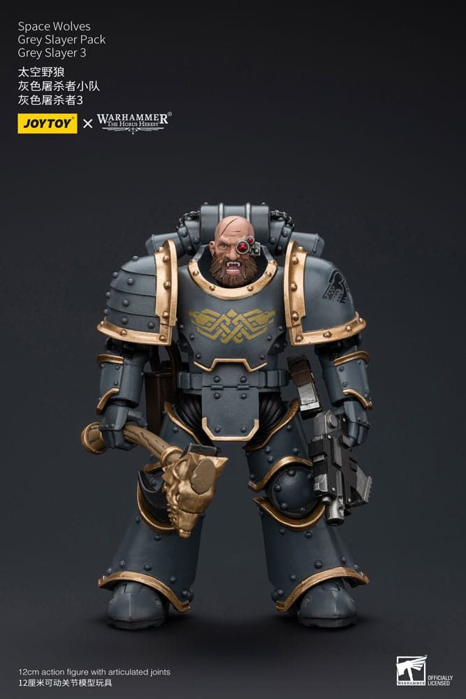 Joy Toy Actionfigur The Horus Heresy 1/18 Space Wolves Grey Slayer Pack Grey Slayer 3