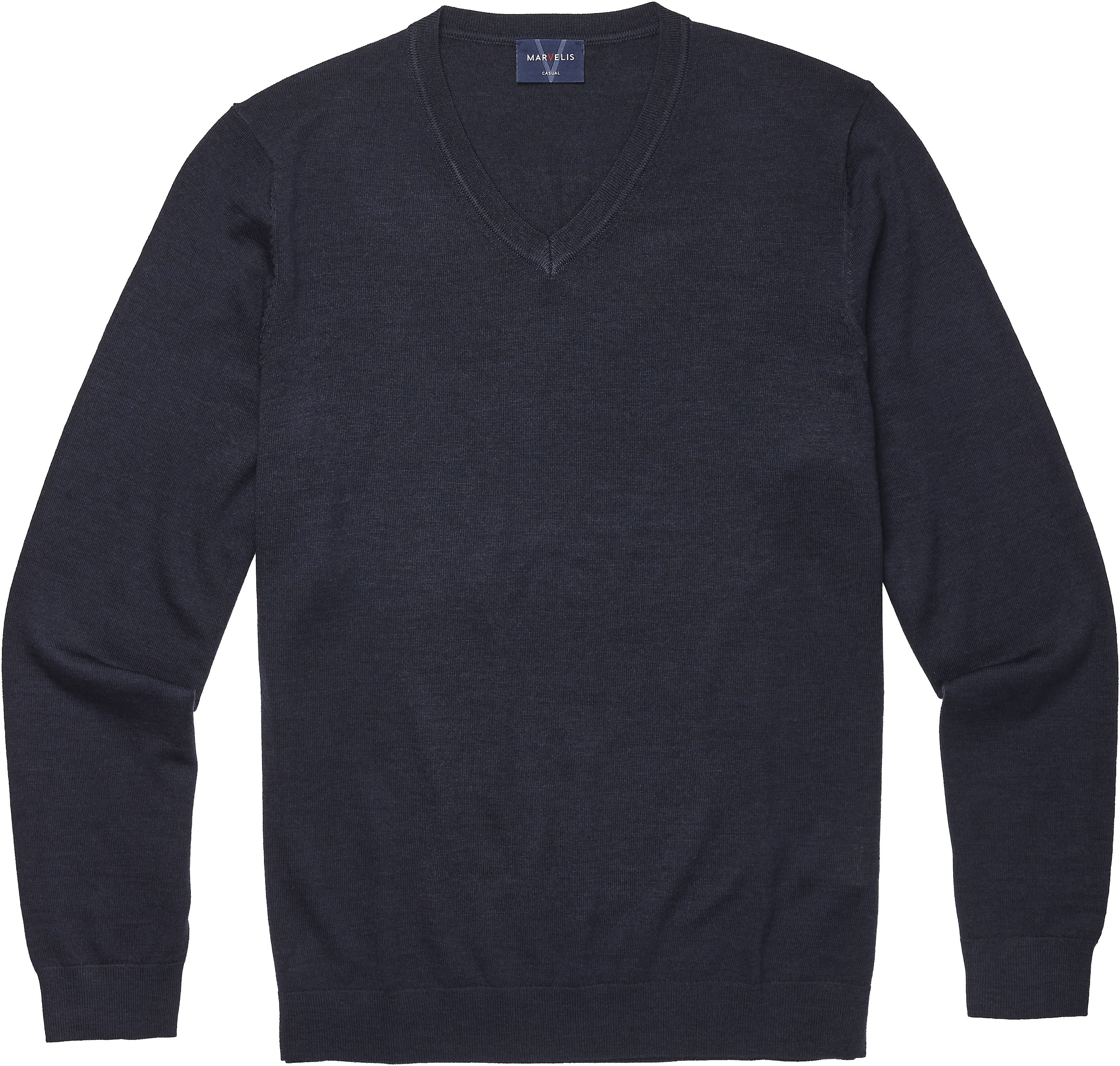 MARVELIS V-Ausschnitt-Pullover