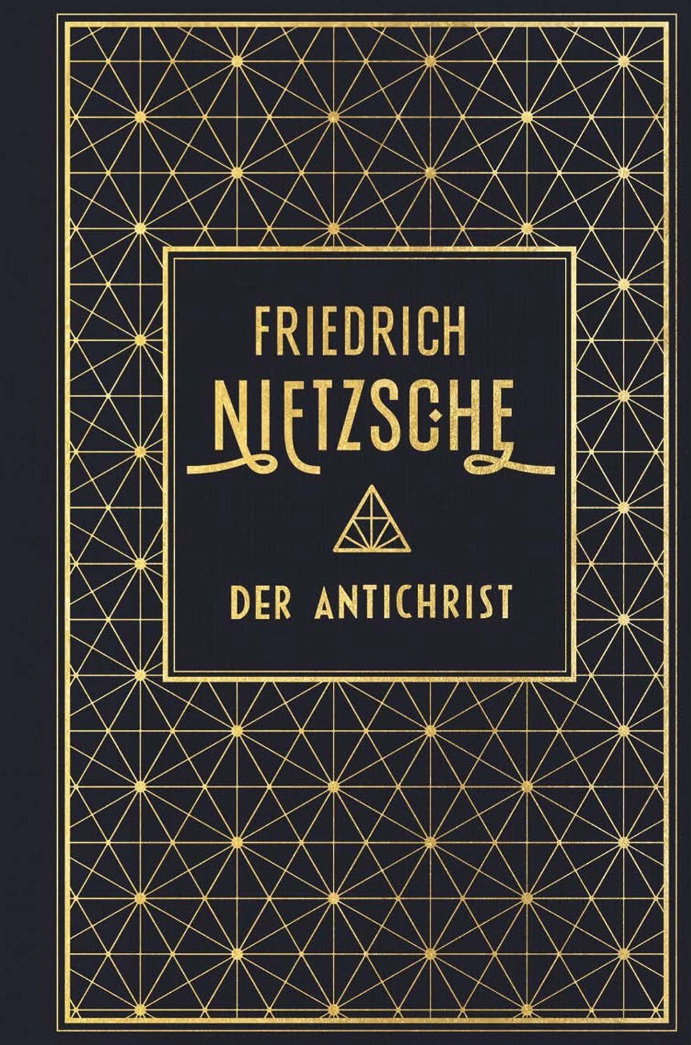 Der Antichrist / Friedrich Nietzsche, Leinen mit Goldprägung