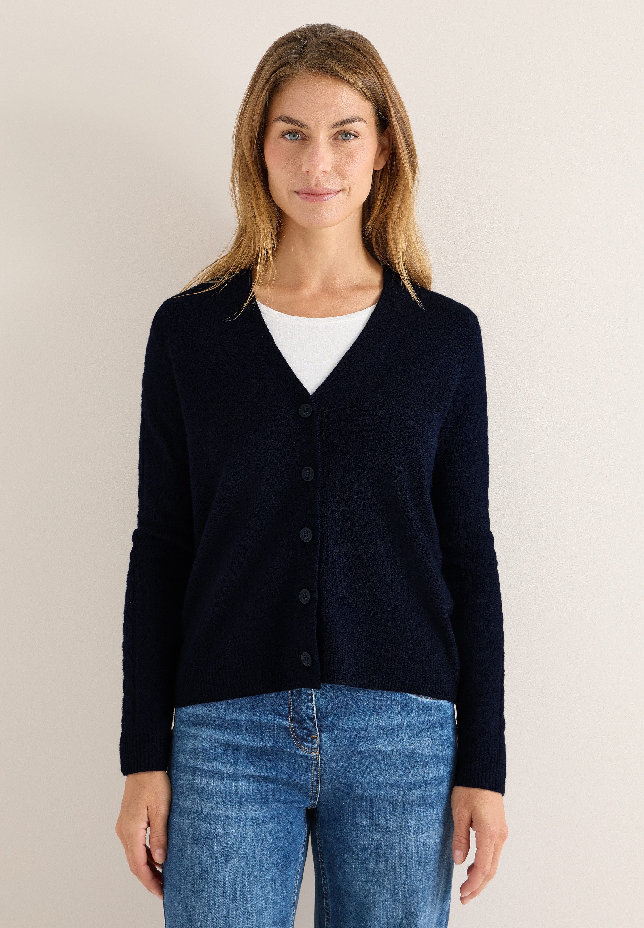 CECIL Cardigan mit Knopfleiste